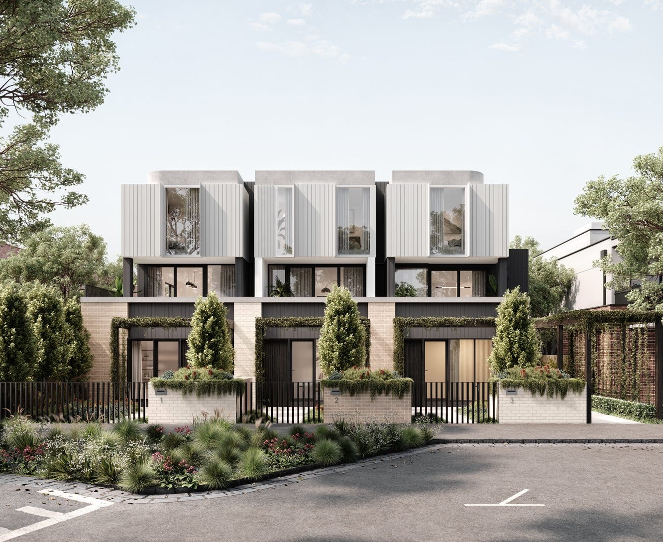 Riverside Townhomes - Burnley  Render