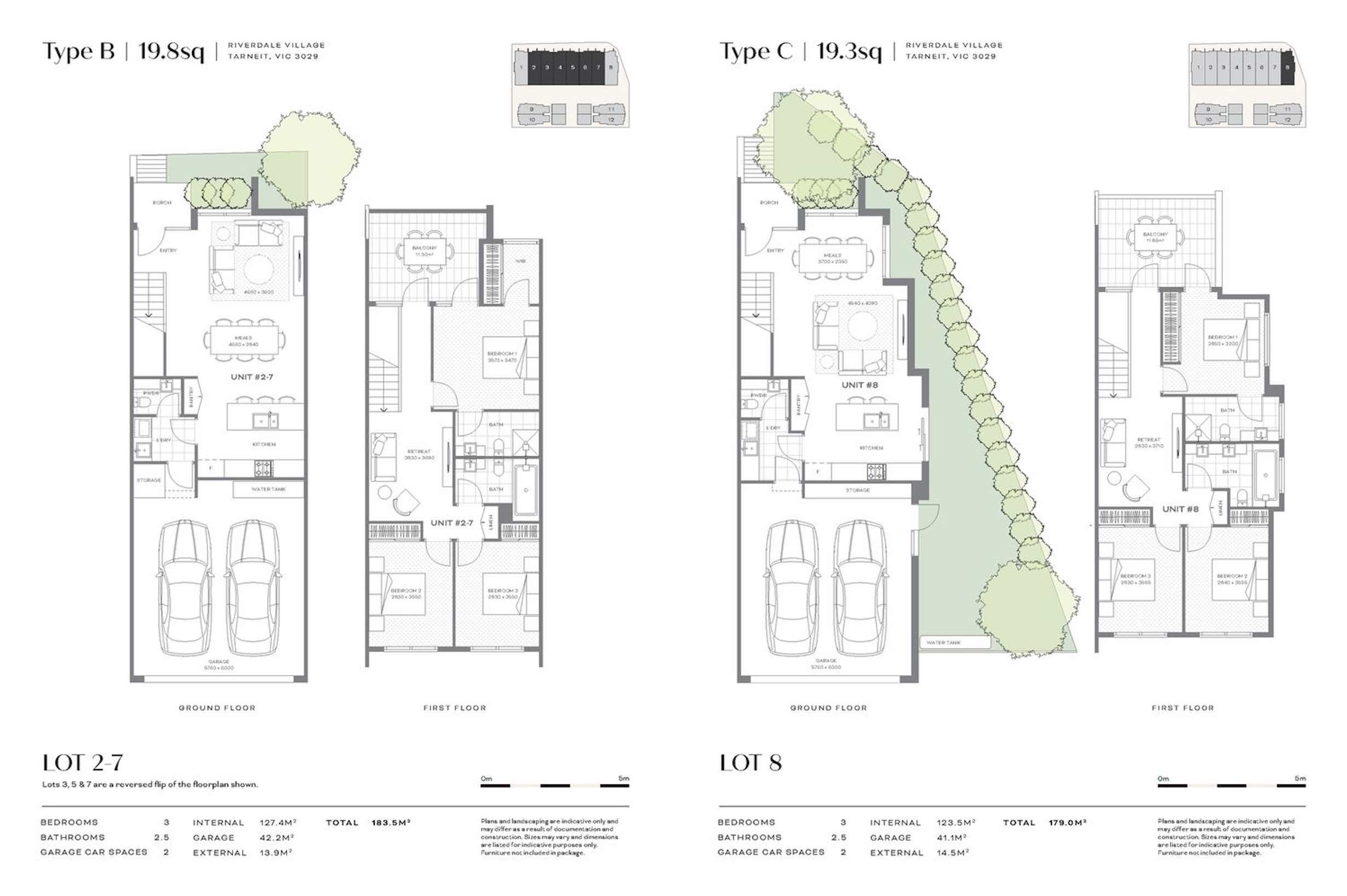 Riverstone Promenade Estate - Tarneit Floorplans