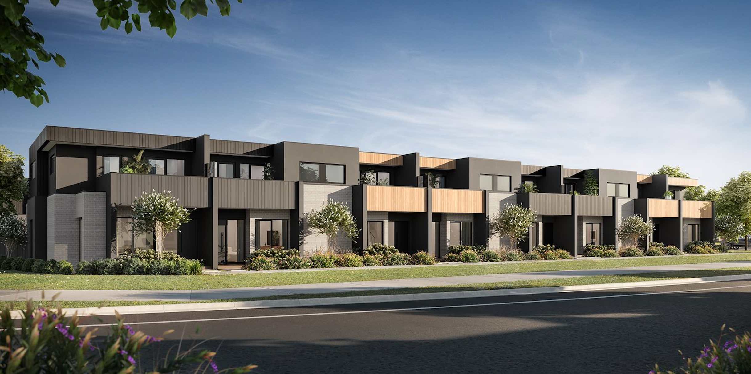 Riverstone Promenade Estate - Tarneit Render