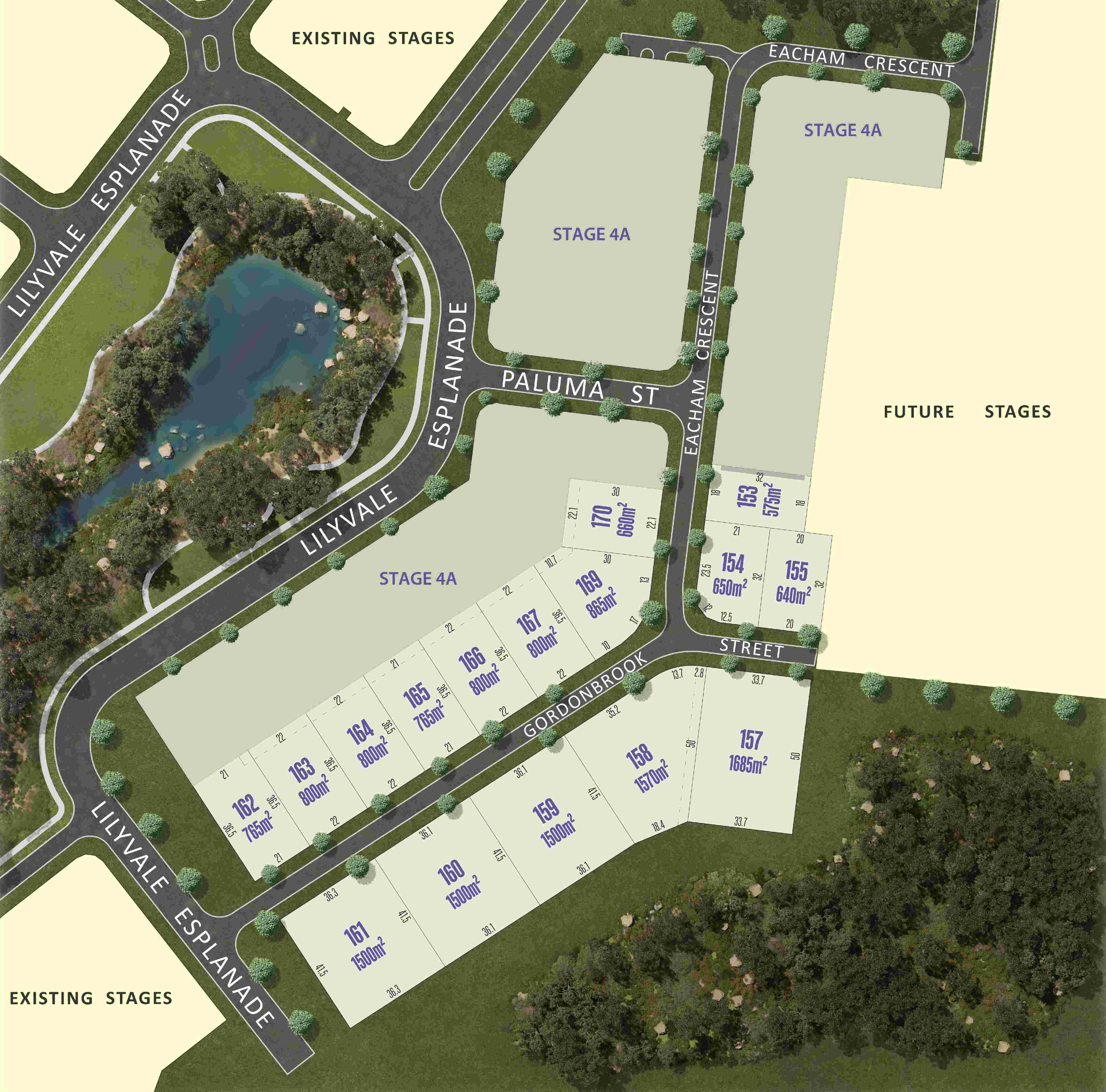 Riverstone Rise Estate - Boyne Island Release Map