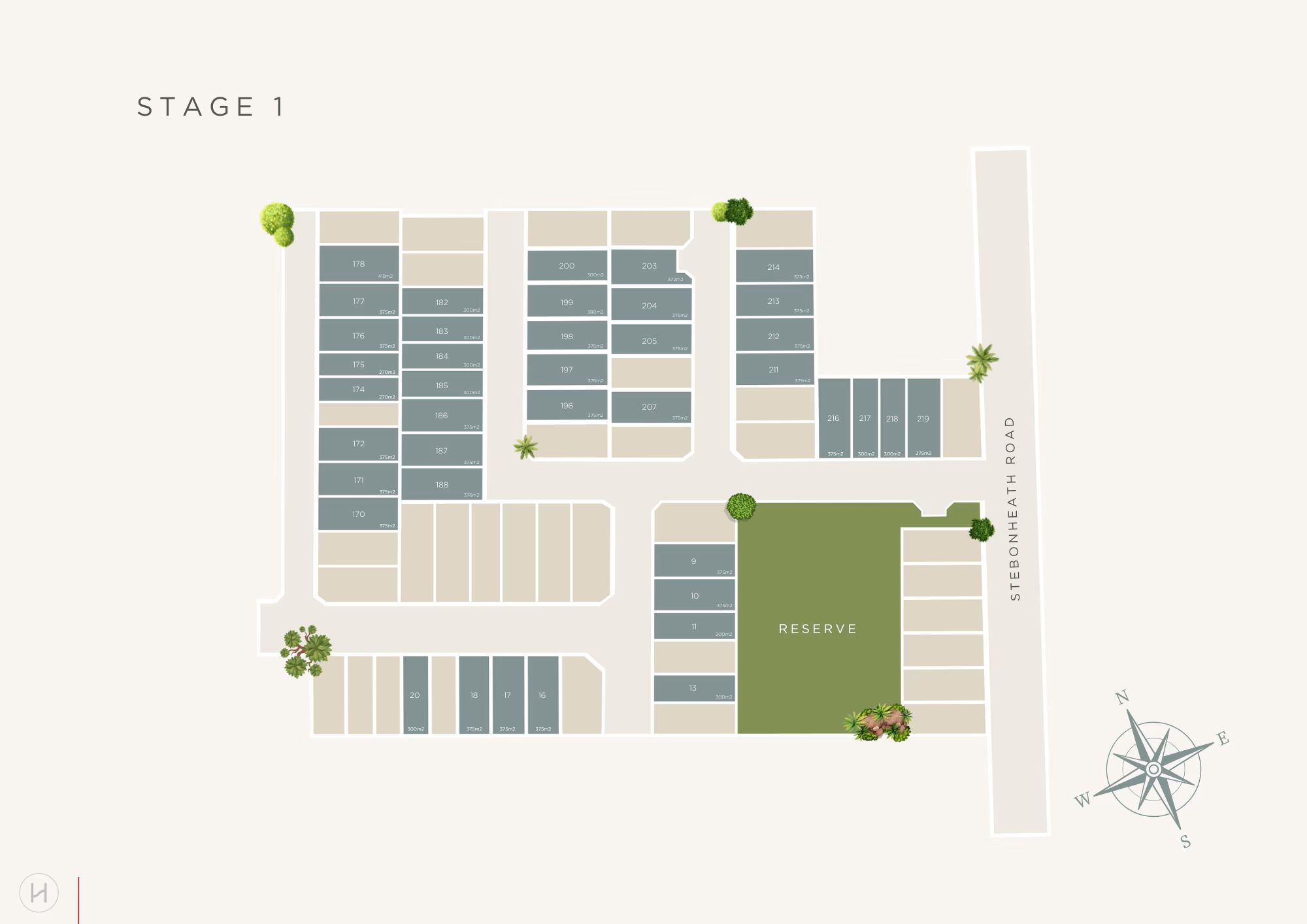 Roberts Farm Estate - Munno Para Downs Release Map