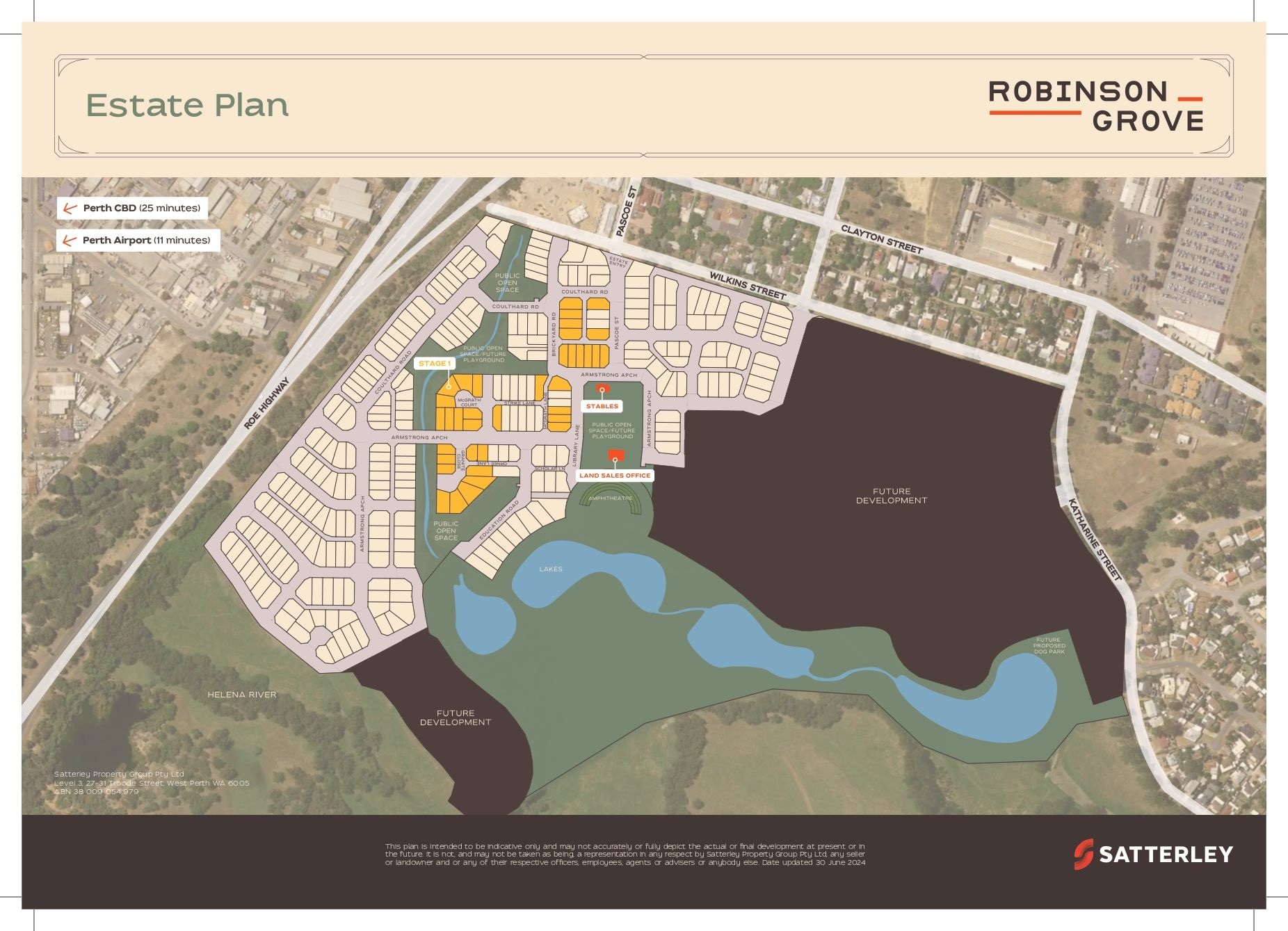 Robinson Grove Estate - Bellevue Masterplan