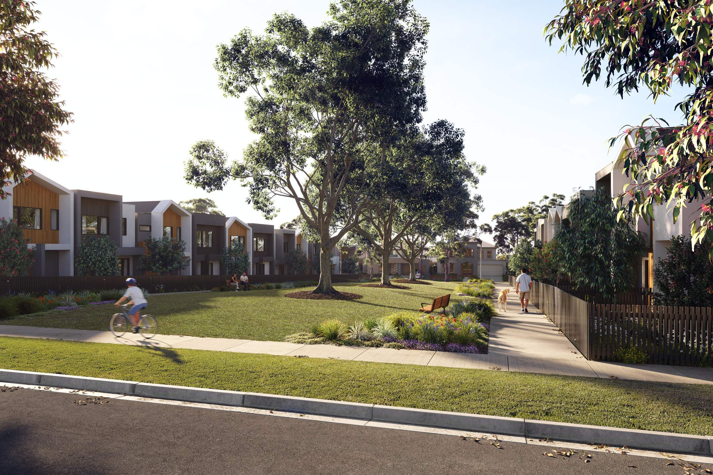 Rockcliffe Estate - Sunbury Render