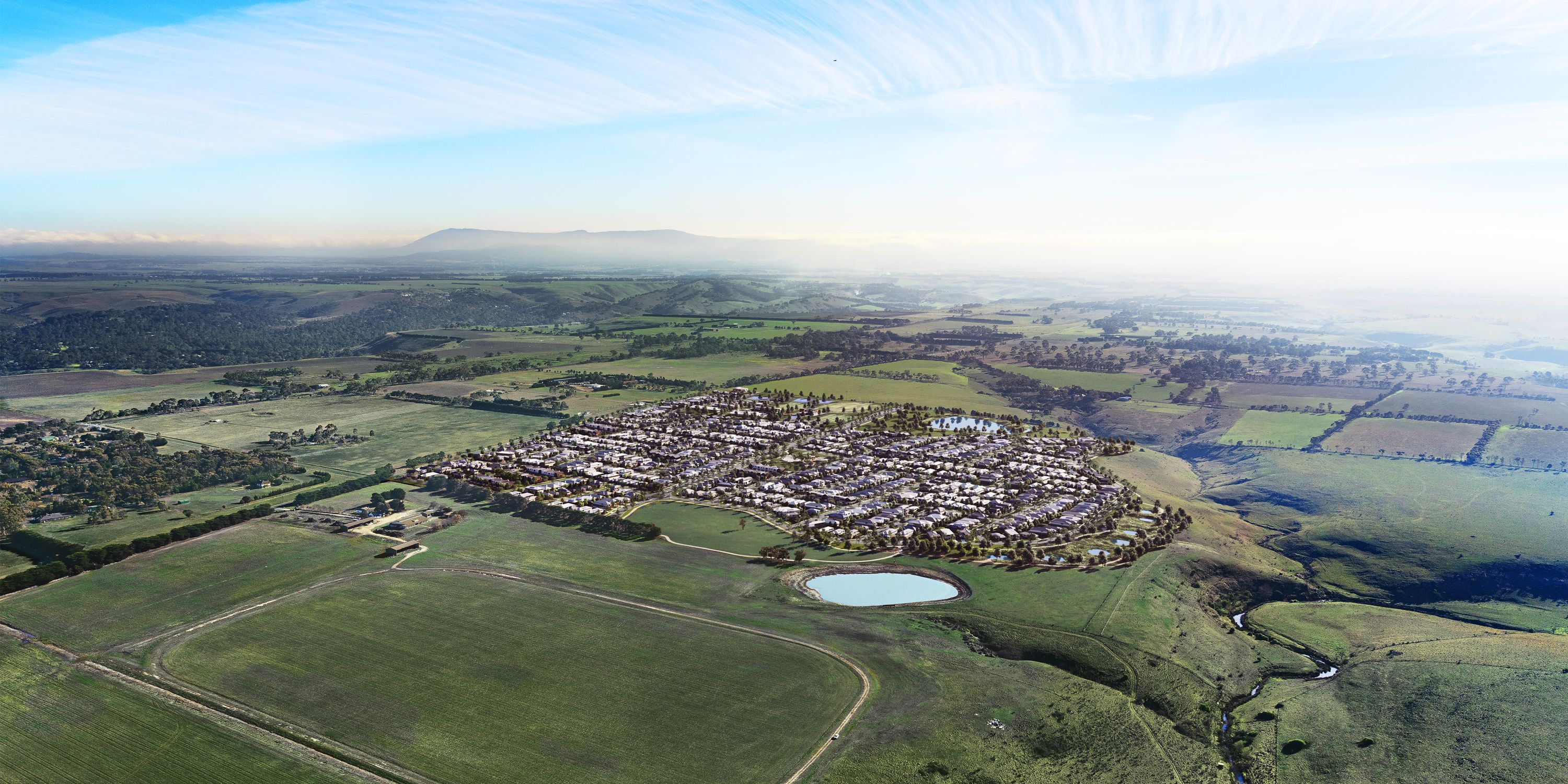Rockcliffe Estate - Sunbury Render