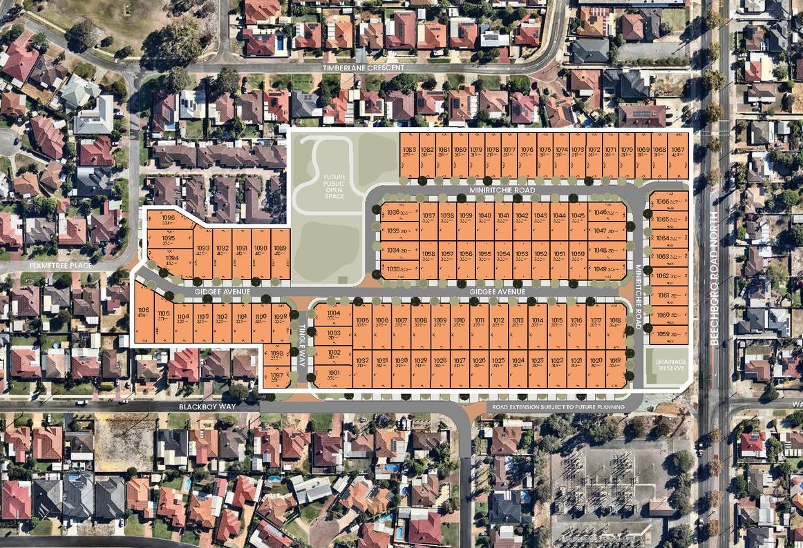 Roe Estate - Beechboro  Masterplan