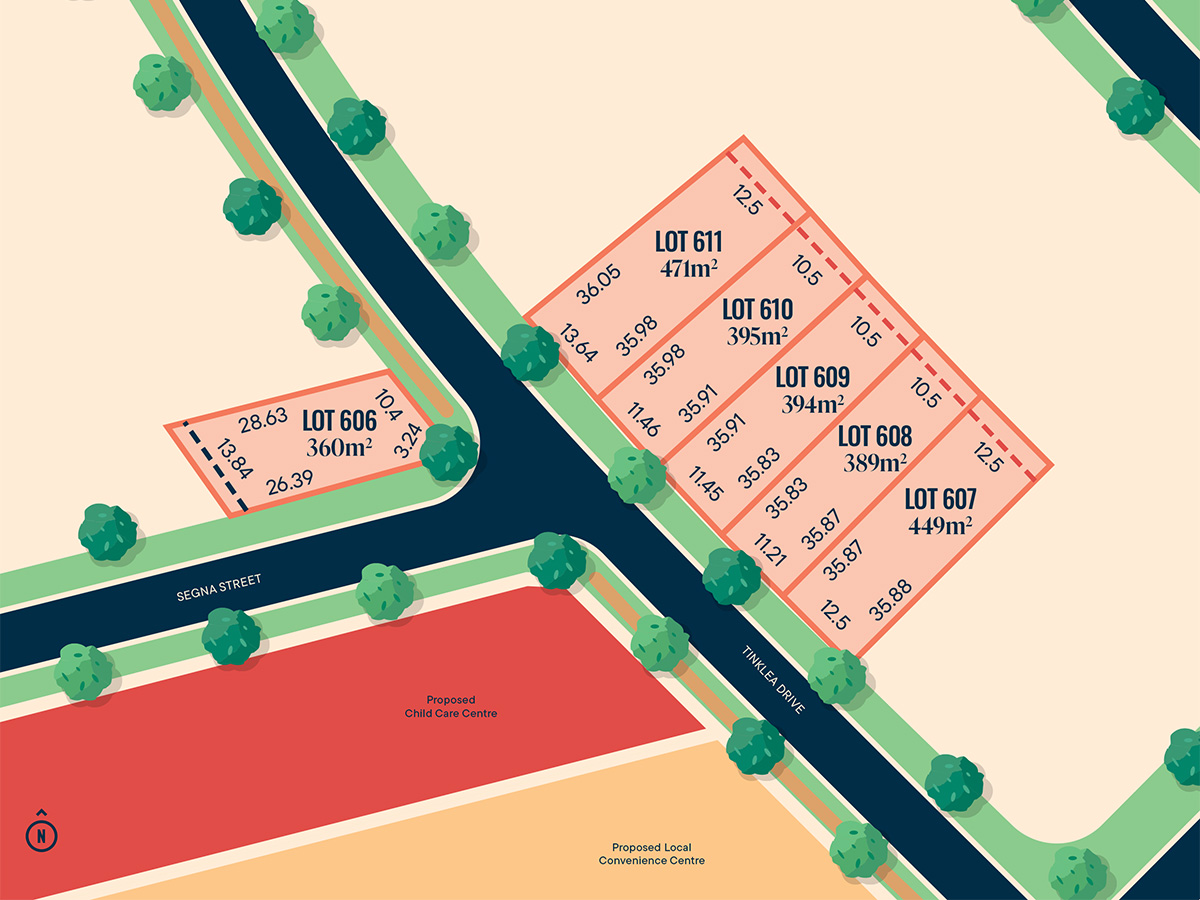 Rosalia Estate - Gisborne Release Map