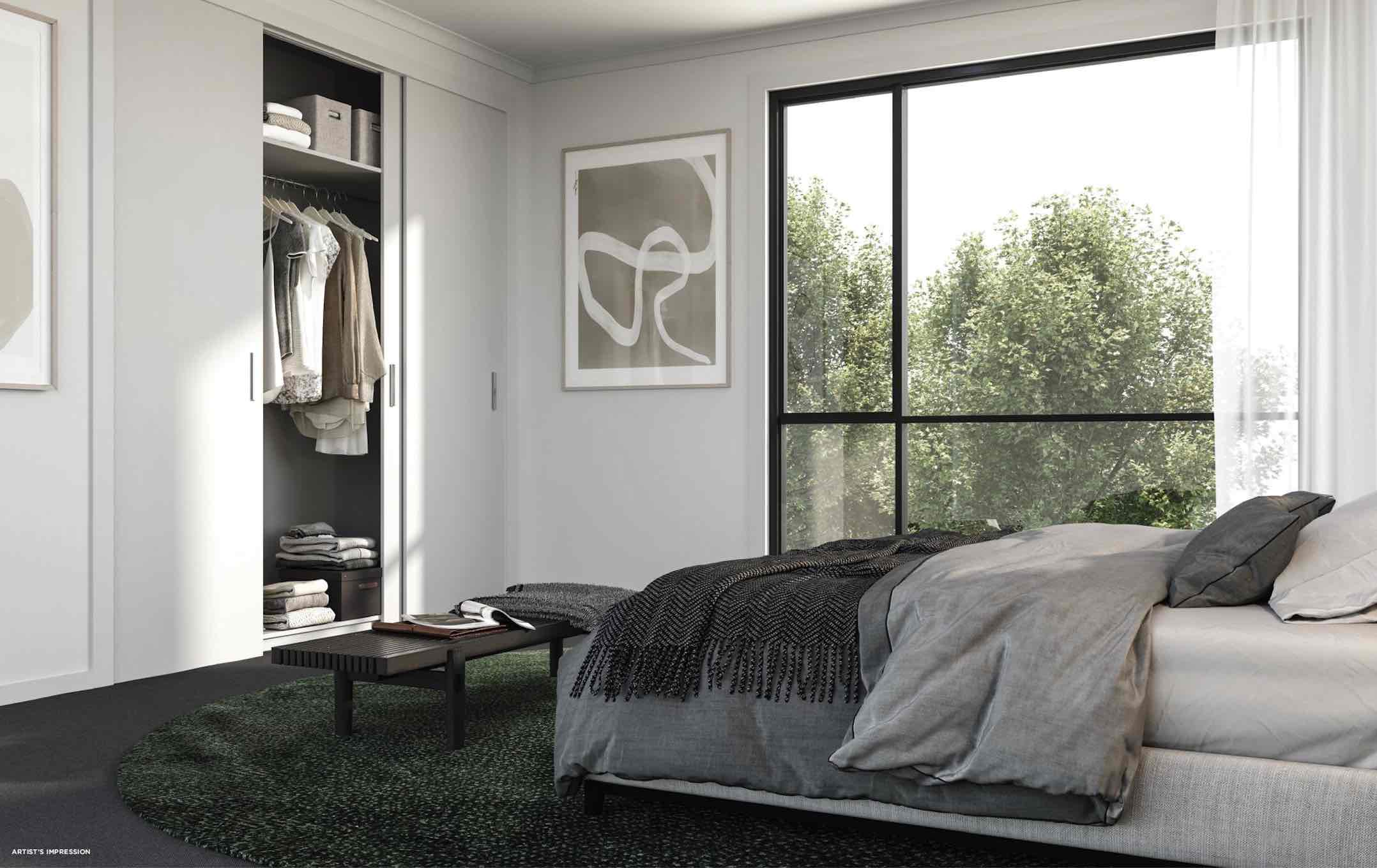 Rosanna Townhomes - Rosanna Bedroom