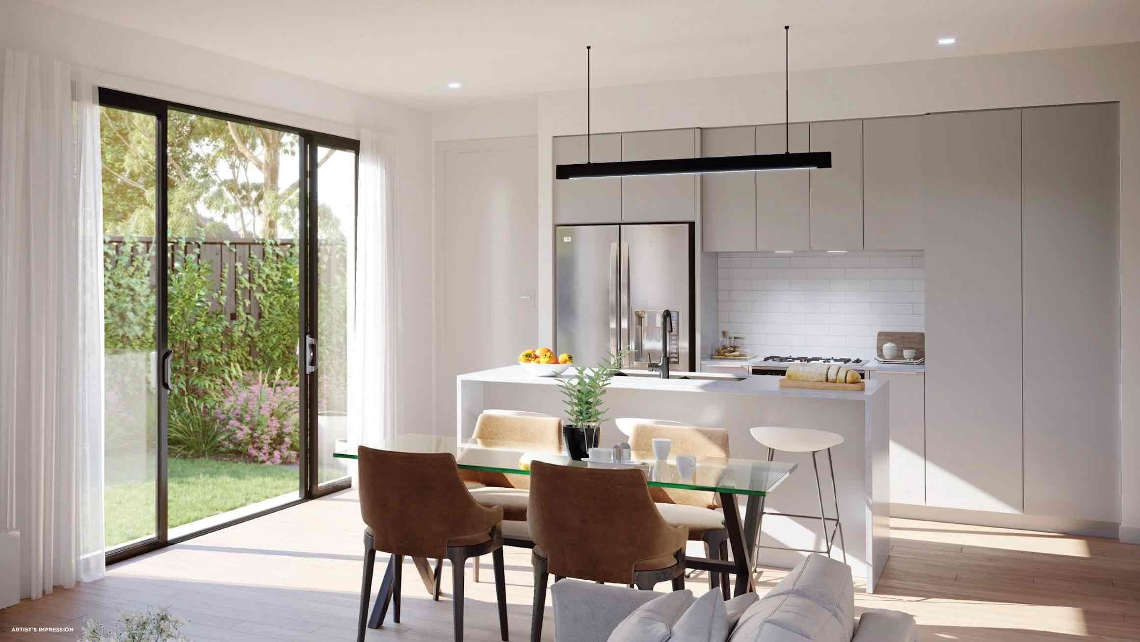 Rosanna Townhomes - Rosanna Kitchen