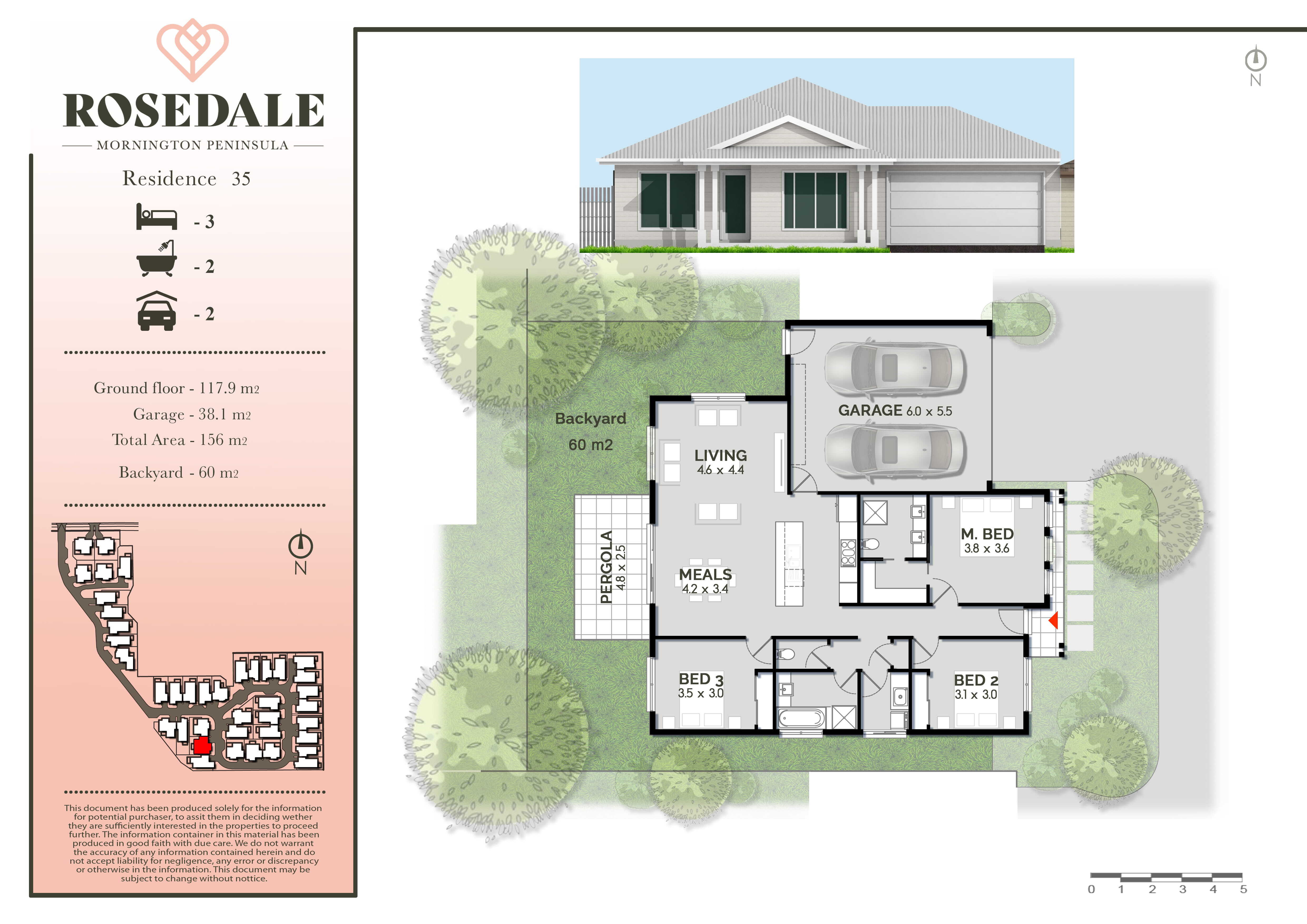 Rosedale Estate - Rosebud Floorplan