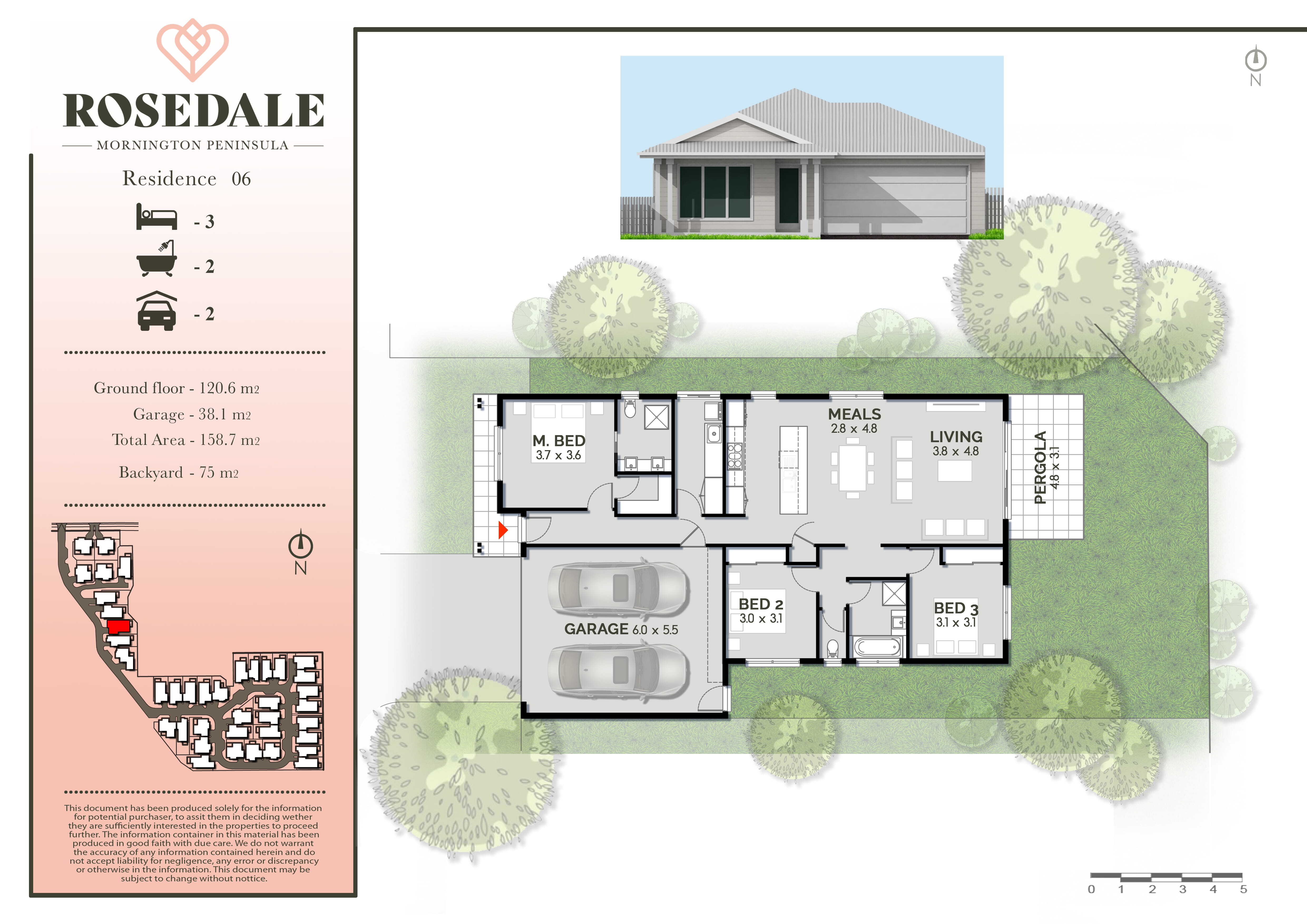 Rosedale Estate - Rosebud Floorplan