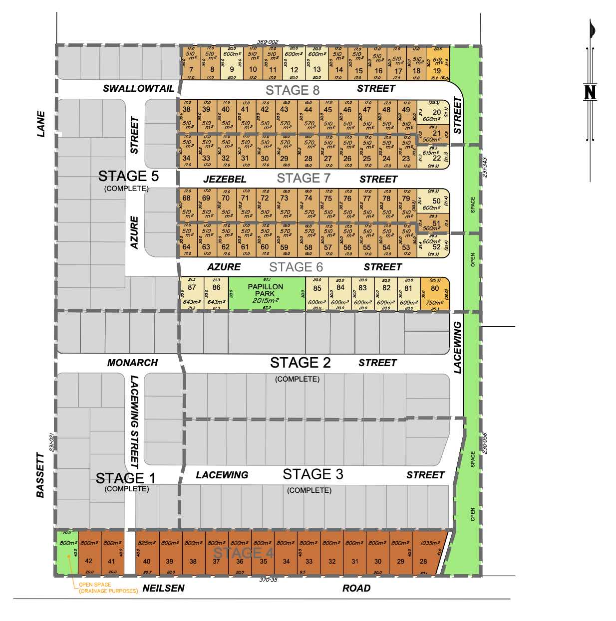 Rosehaven Estate - Rosewood Masterplan