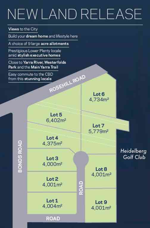 Rosehill Park Estate - Lower Plenty Masterplan