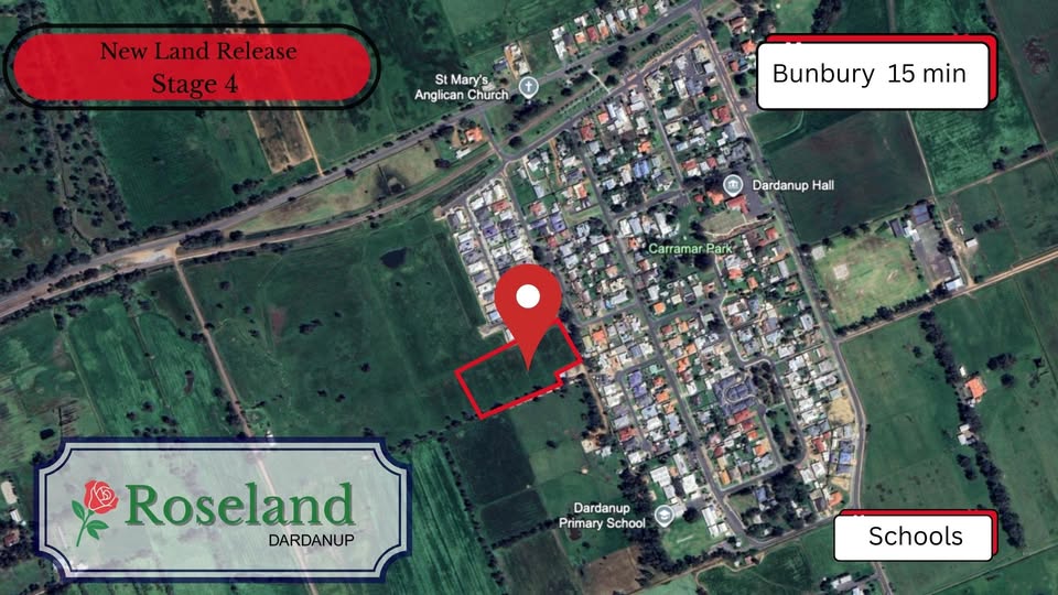 Roseland Estate - Dardanup Aerial