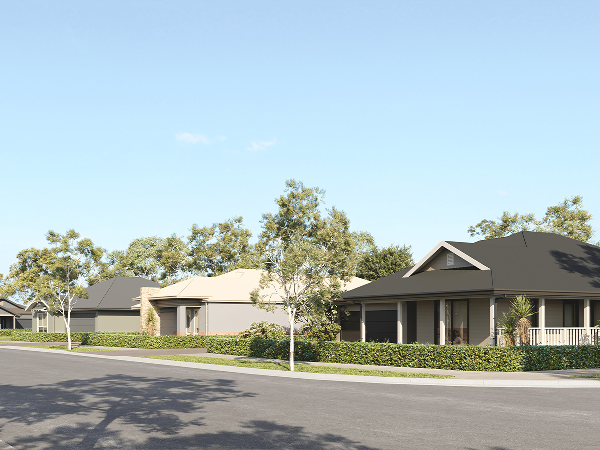 Rosella Rise - Warnerval Streetscape