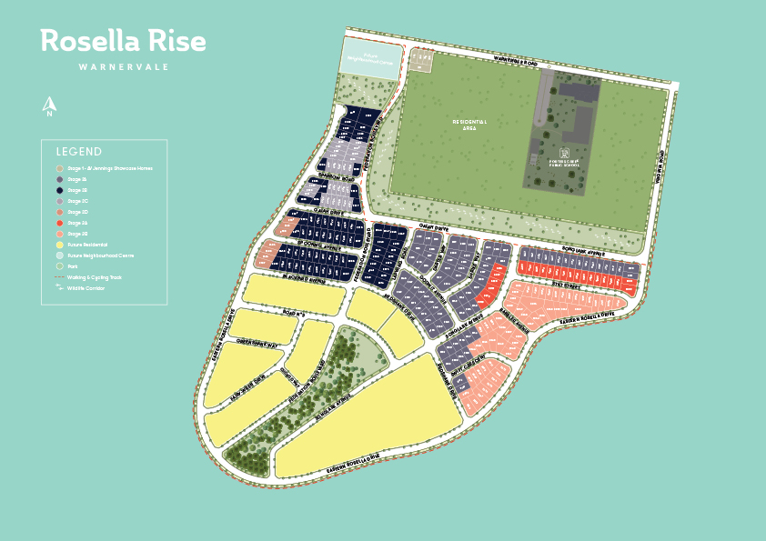 Rosella Rise - Warnerv Masterplan