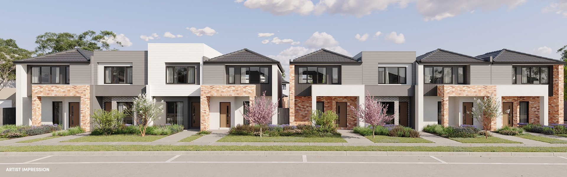 Roselle Townhomes - Springvale South External