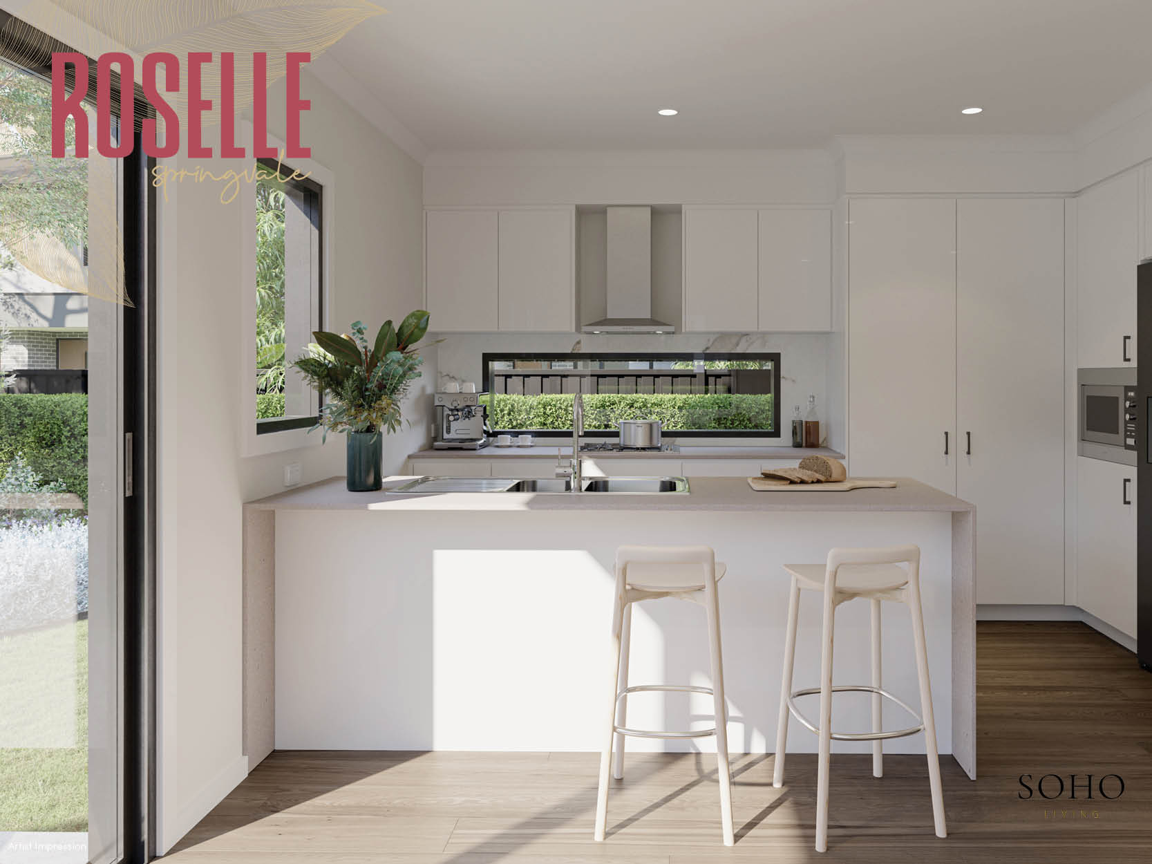 Roselle Townhomes - Springvale South Kitchen