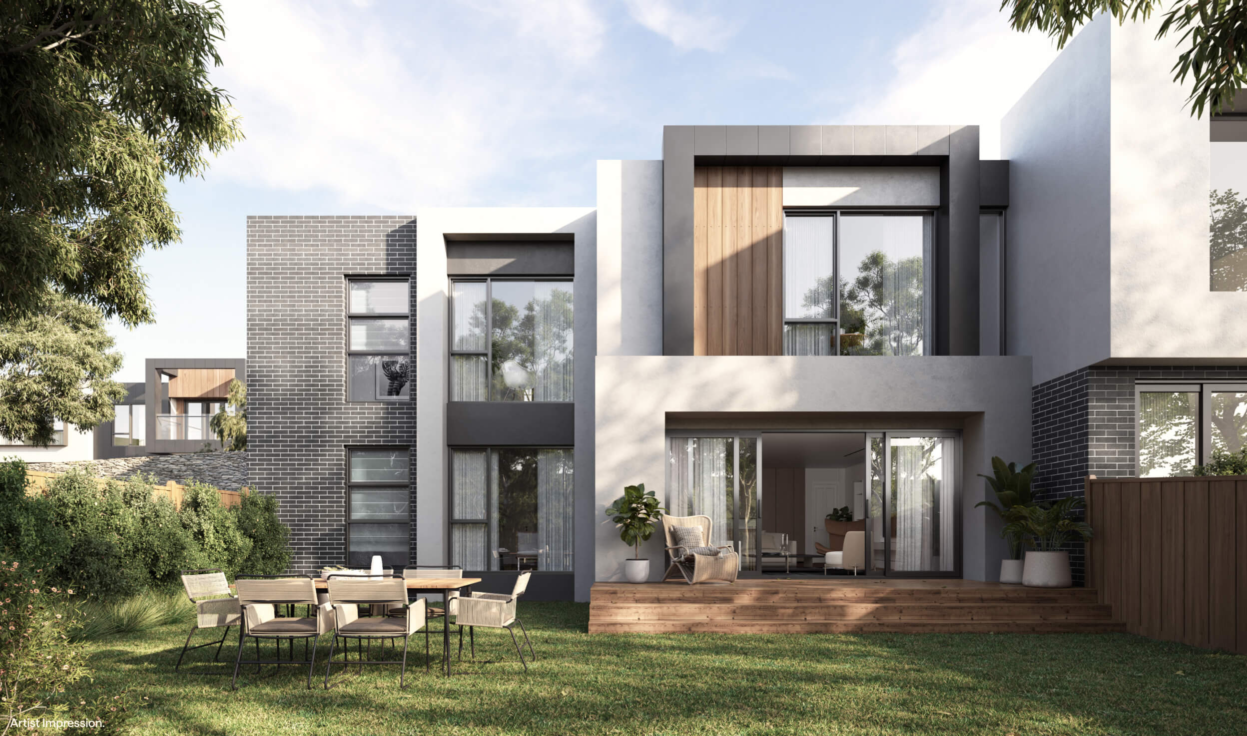 Rosemont Townhomes - Keilor East Render