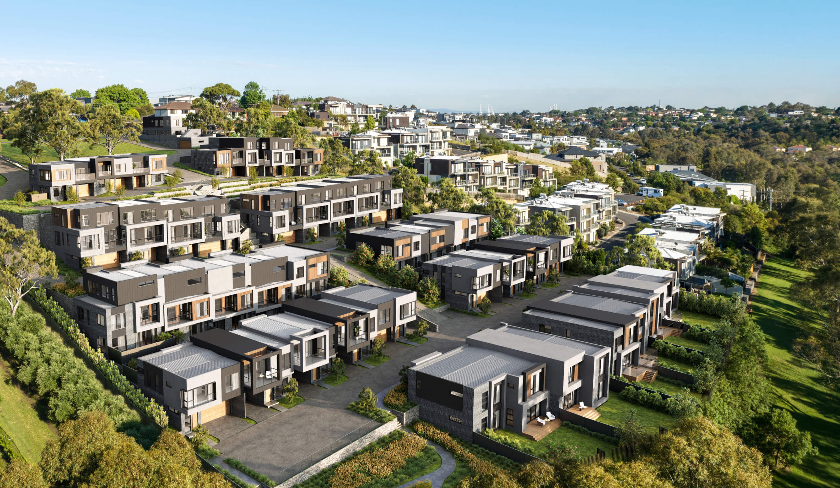 Rosemont Townhomes - Keilor East Render