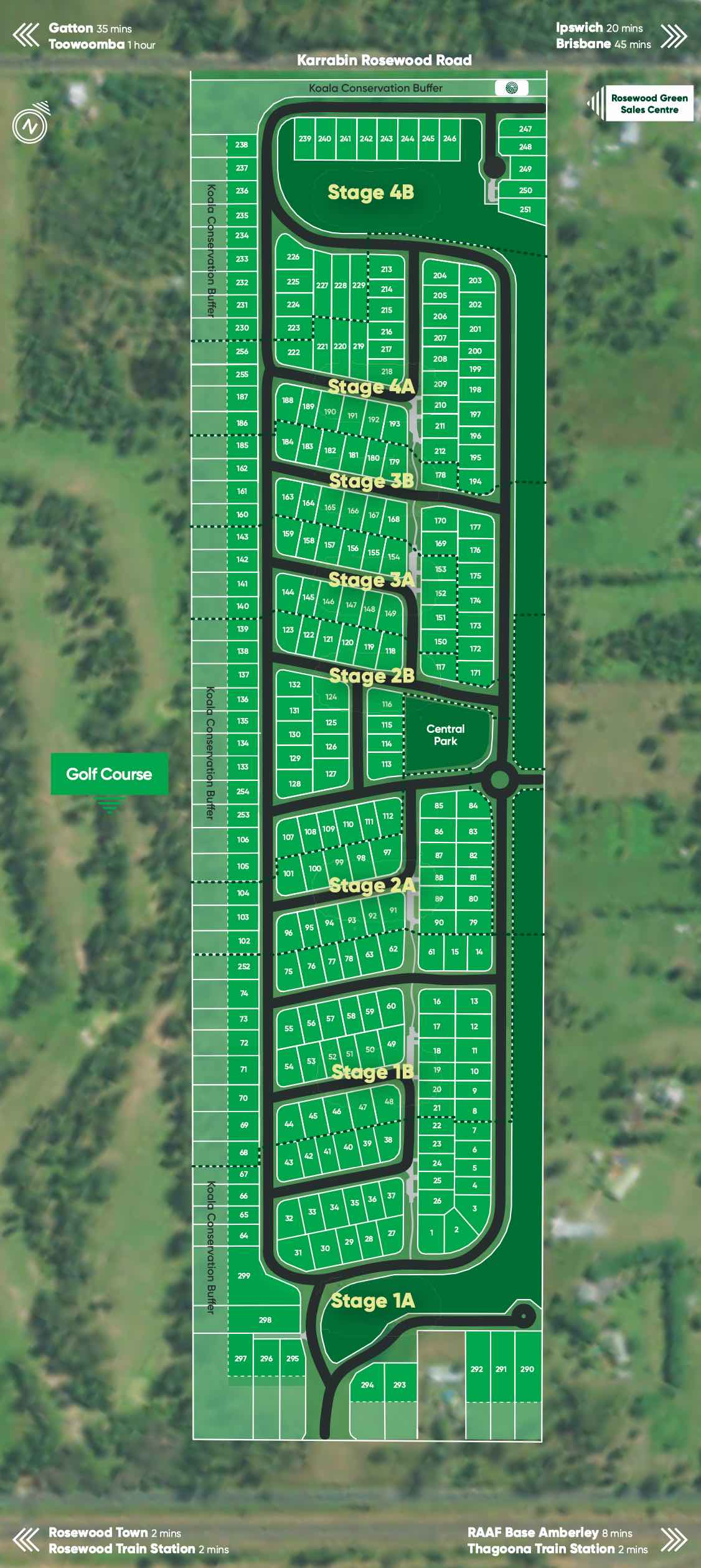 Rosewood Green Estate - Rosewood Masterplan
