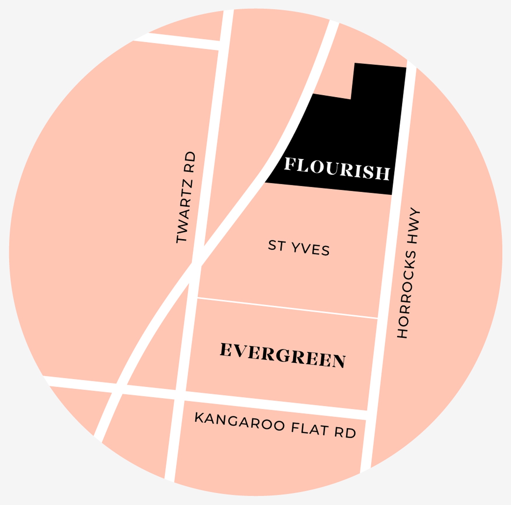 Roseworthy Garden Flourish Estate - Roseworthy Location