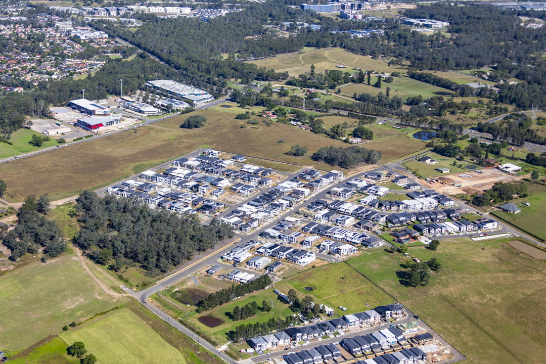 Rouse Hill Heights Estate - Rouse Hill Aerial