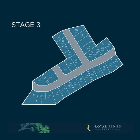 Royal Pines Estate - Gympie Release Map