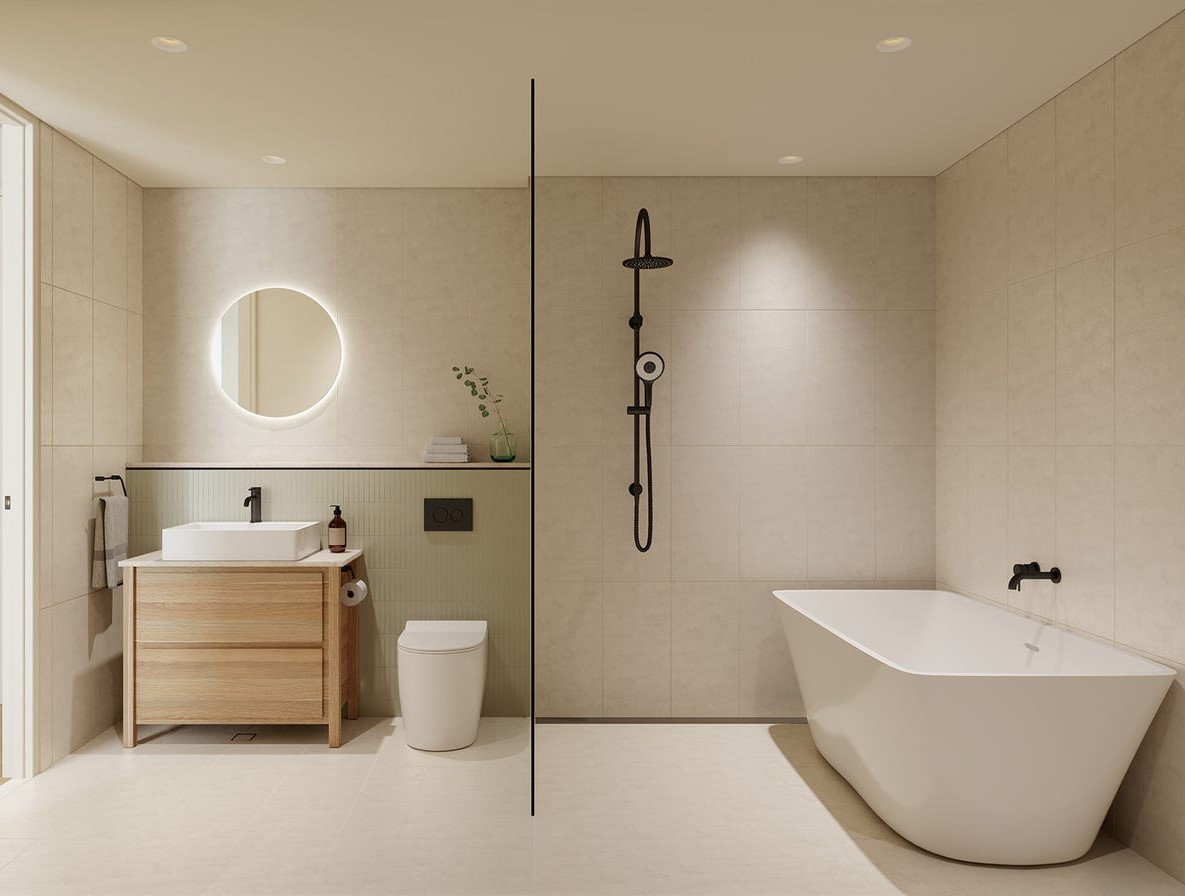 Rumbalara Residences - Gosford Bathroom