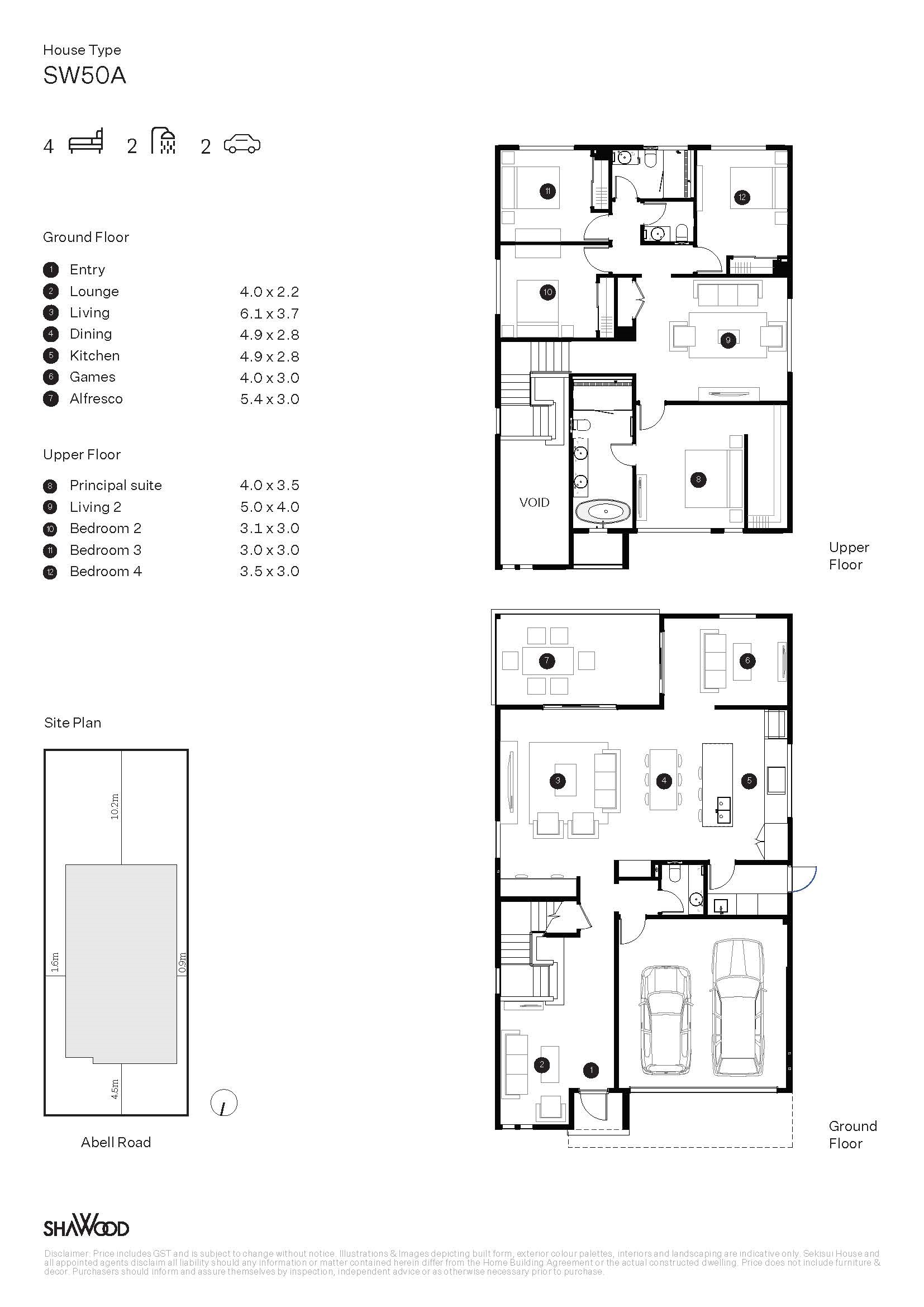 SHAWOOD at Elara - Marsden Park Floorplan