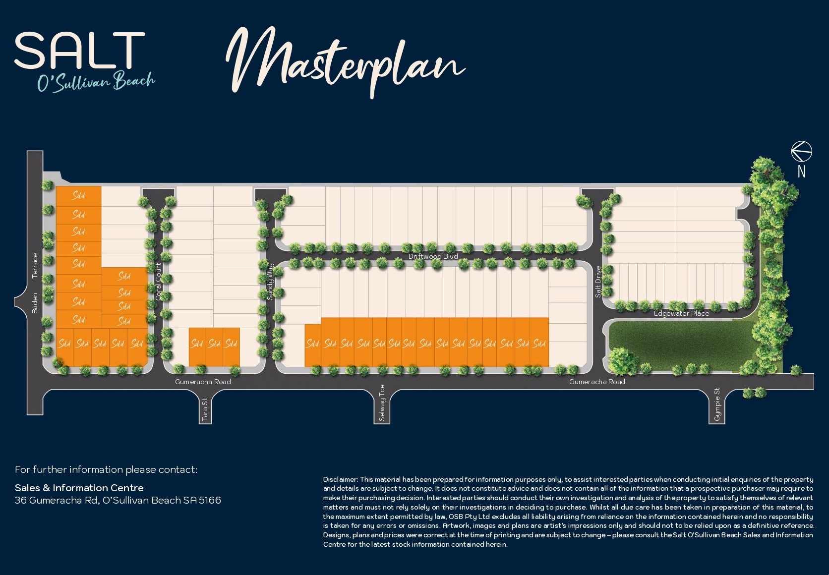 Salt Estate - O-Sullivan Beach Masterplan