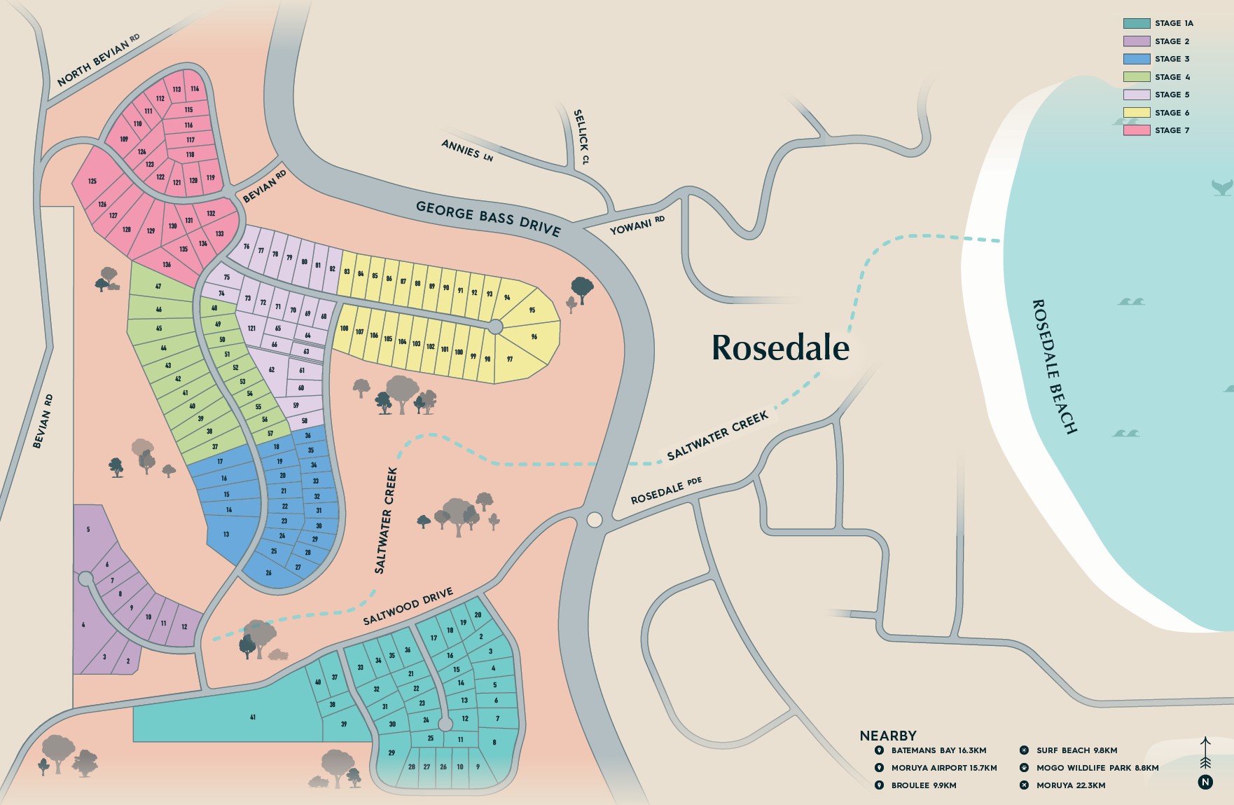 Saltwood Estate - Rosedale Masterplan