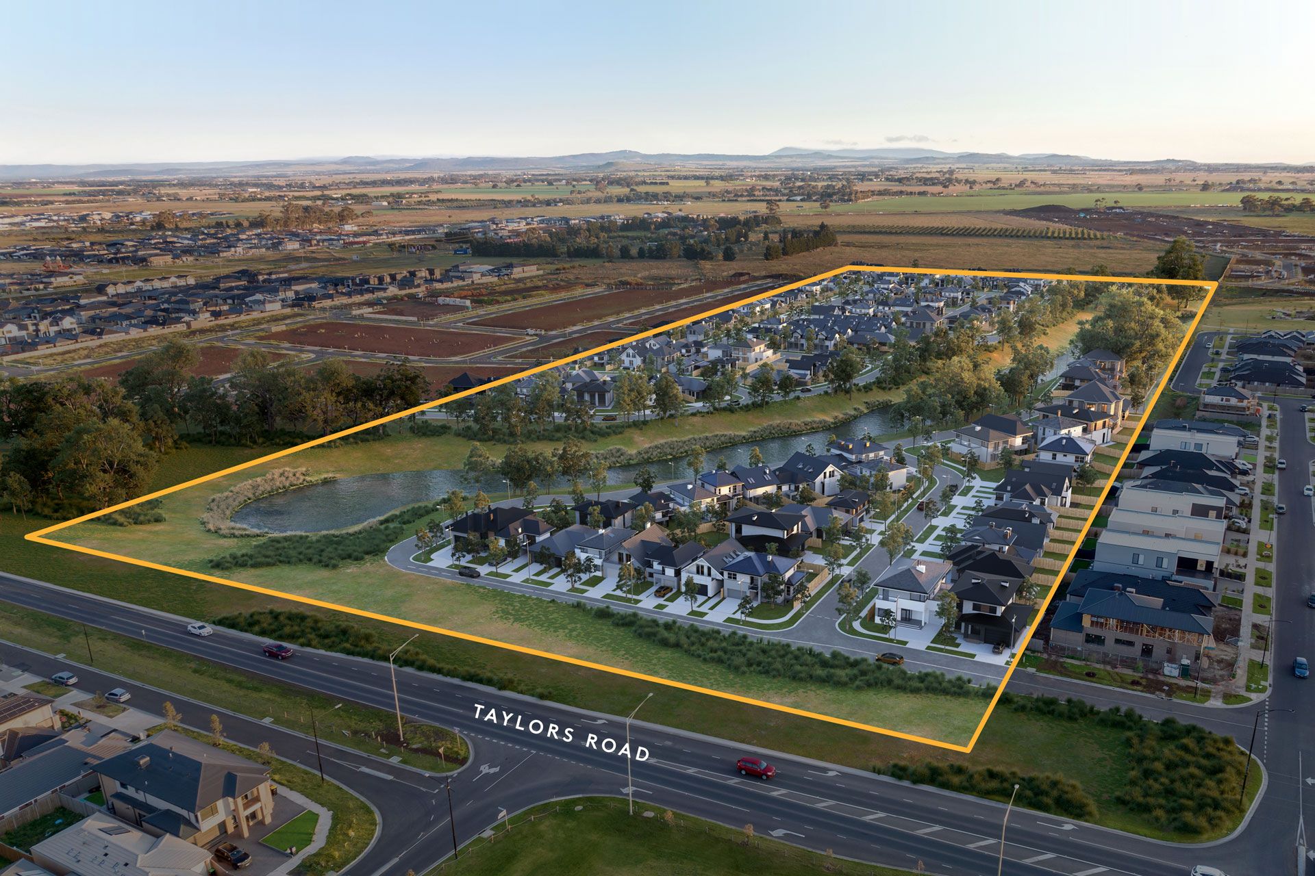 Samara Estate - Fraser Ris Aerial