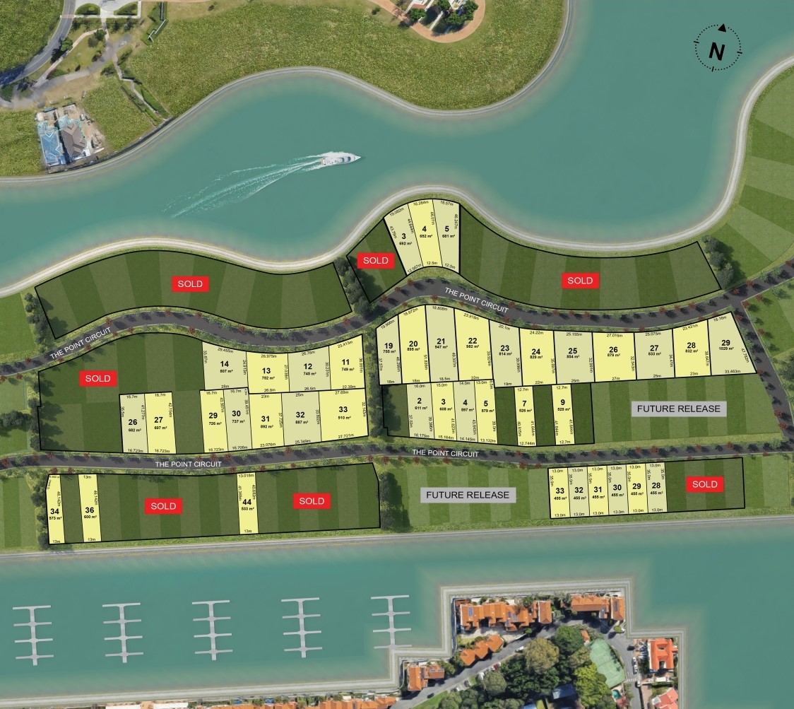 Sanctuary Cove Resort - Hope Island Release Map