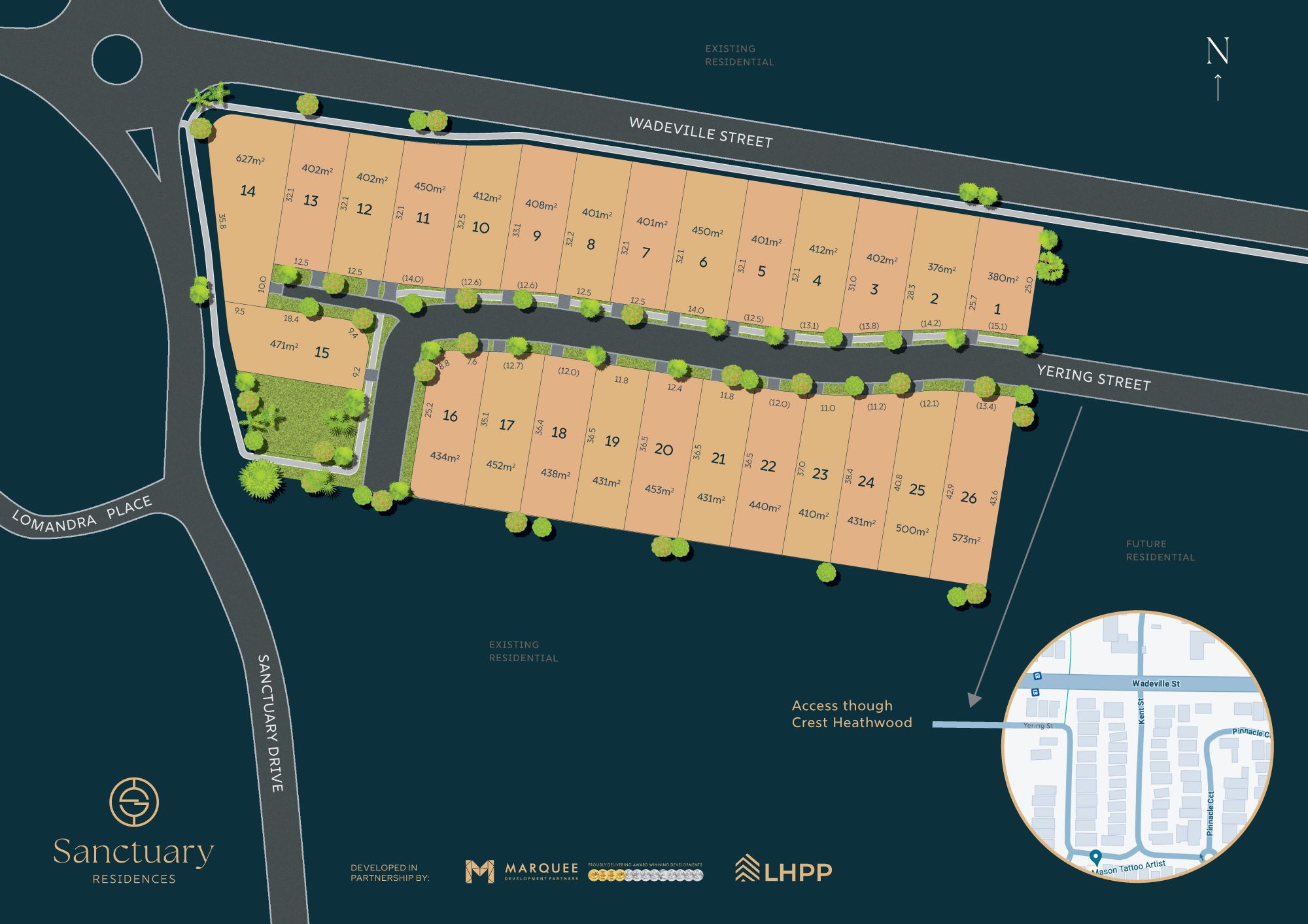 Sanctuary Residences - Heathwood Masterplan