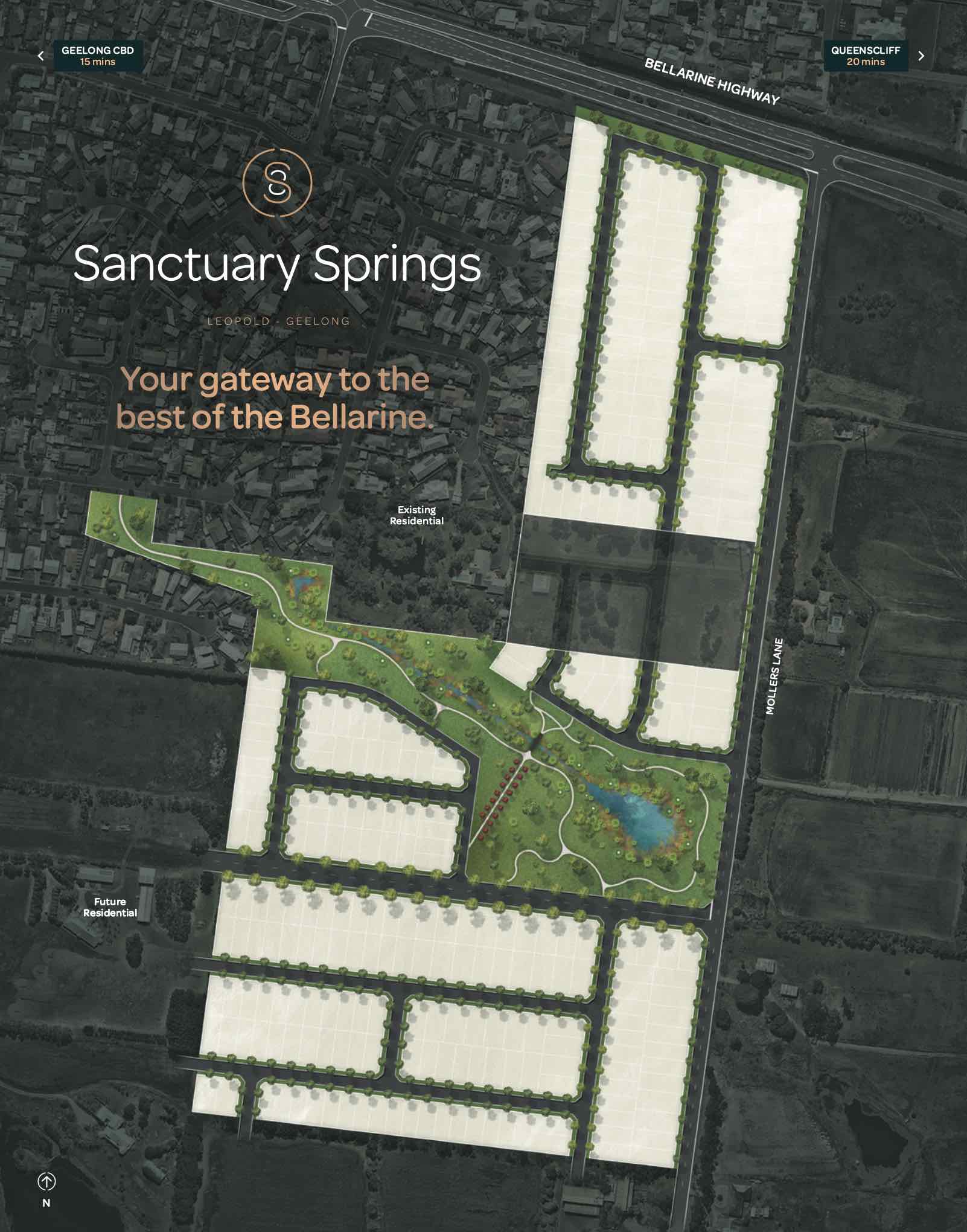 Sanctuary Springs Estate - Leopold Masterplan