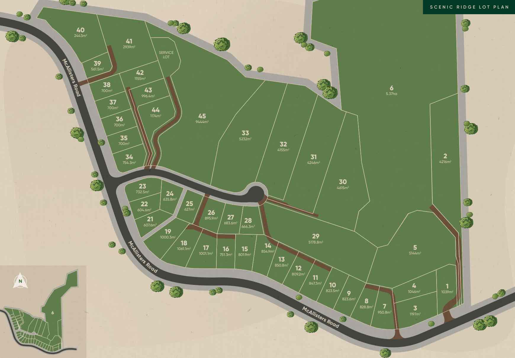 Scenic Ridge Estate - Bilambil Heights Masterplan