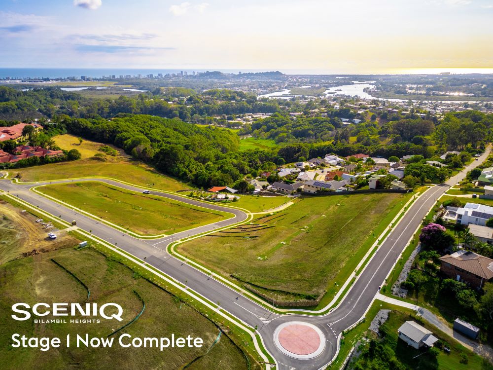 Sceniq Estate - Bilambil Heights Aerial