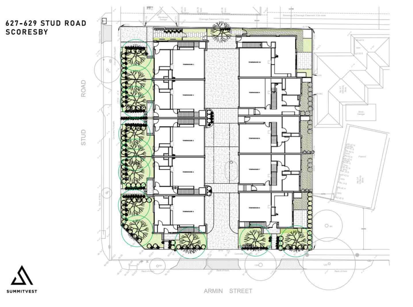 Scoresby Garden Townhouses - Scoresby Masterplan