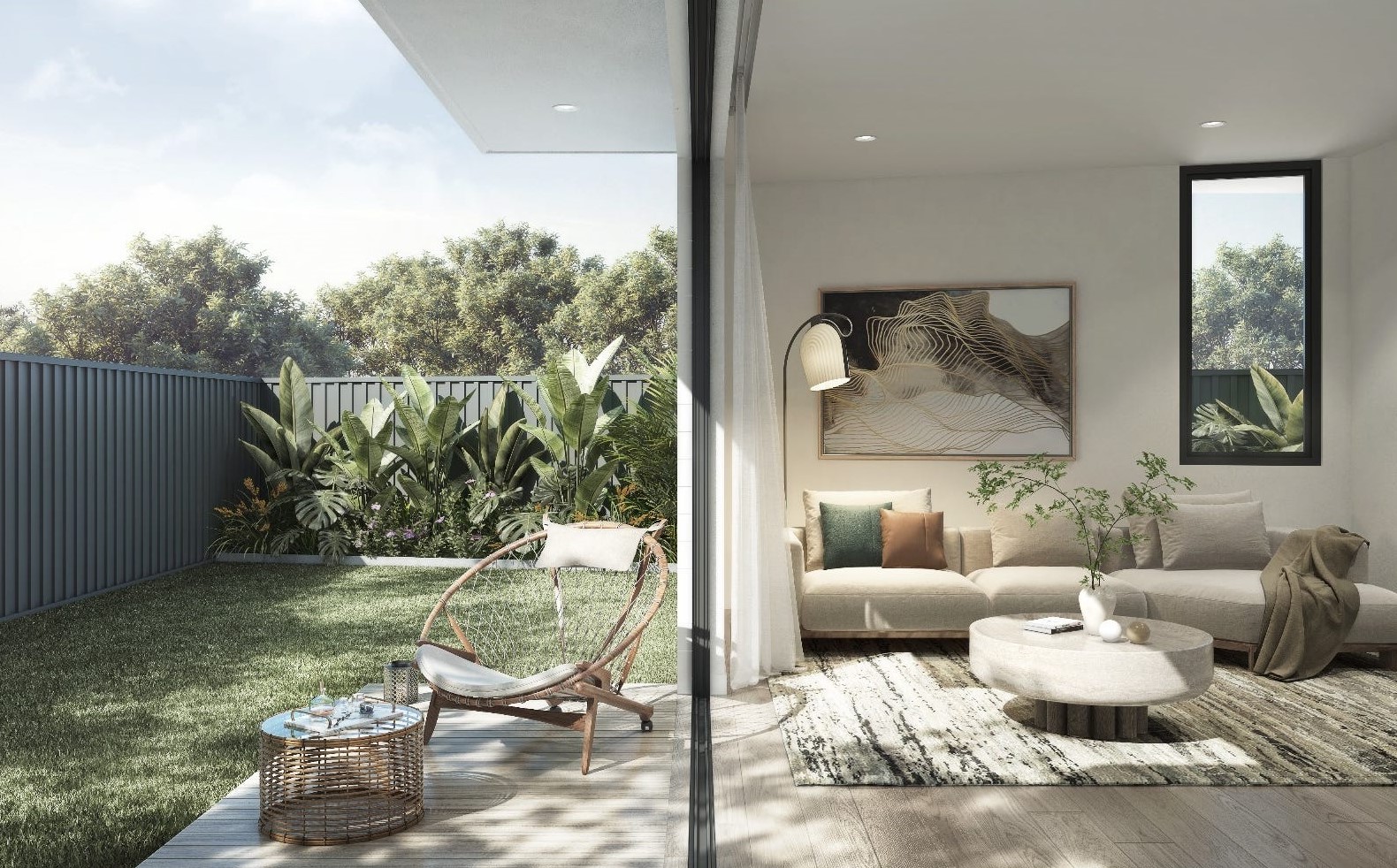 Sea Breeze Townhomes - The Entrance Living