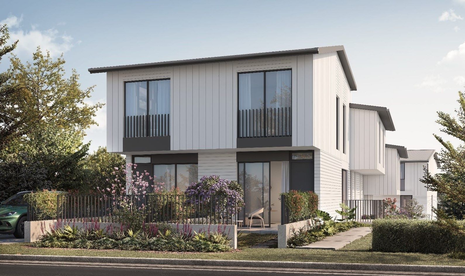 Sea Breeze Townhomes - The Entrance Render