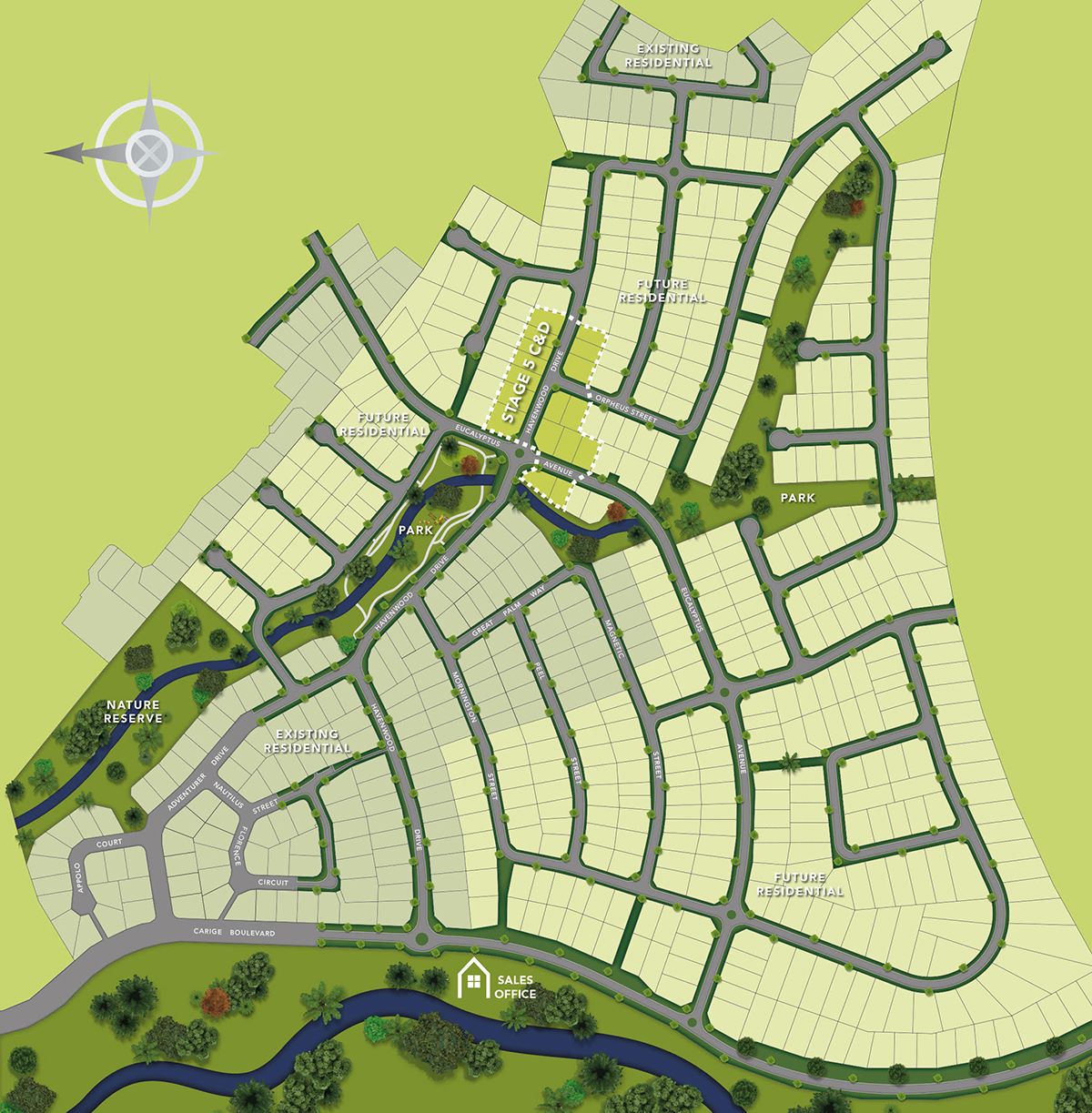 Sea Haven Estate - Taroomball Master Plan