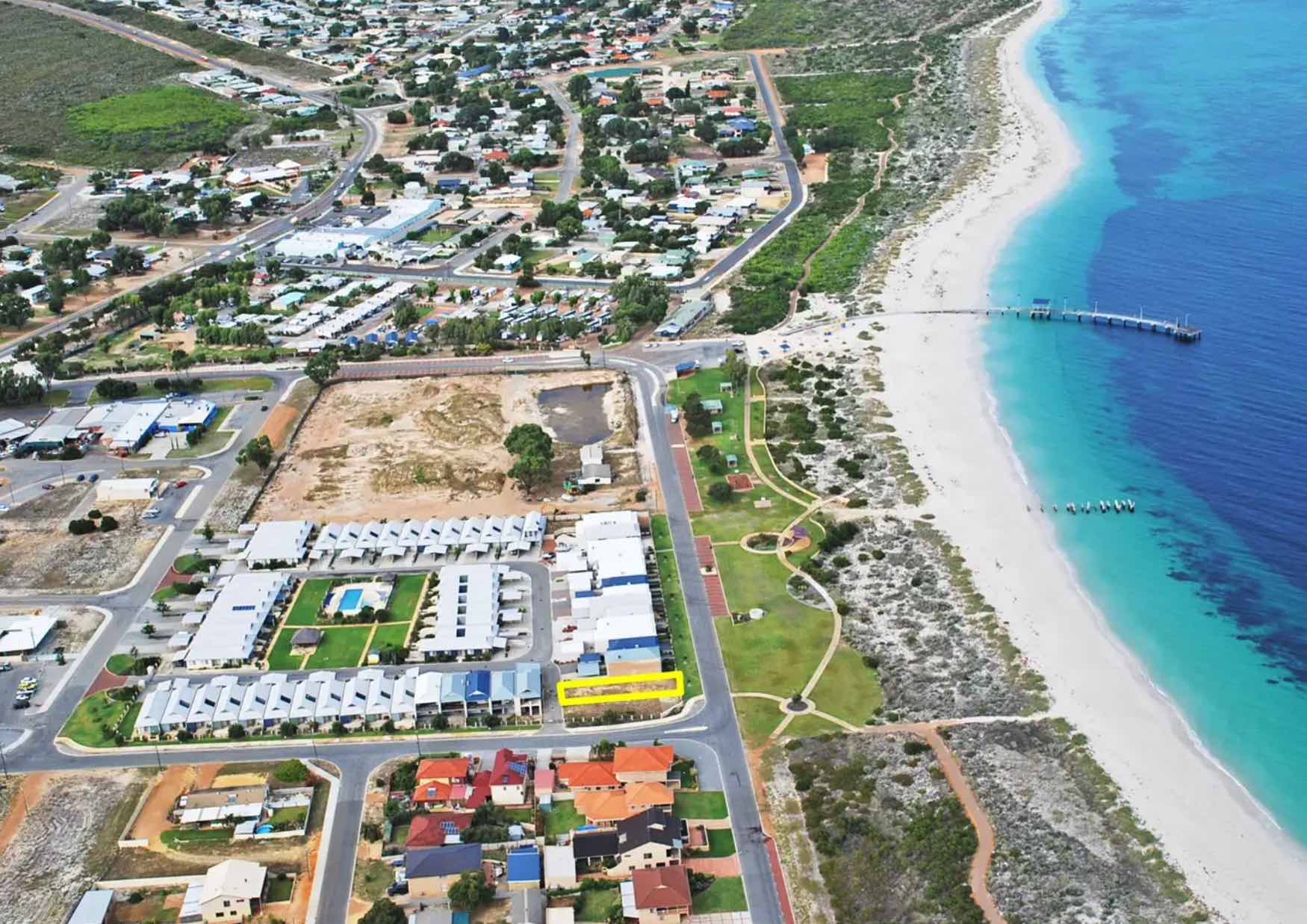 Seafront Estate - Jurien Bay Aerial