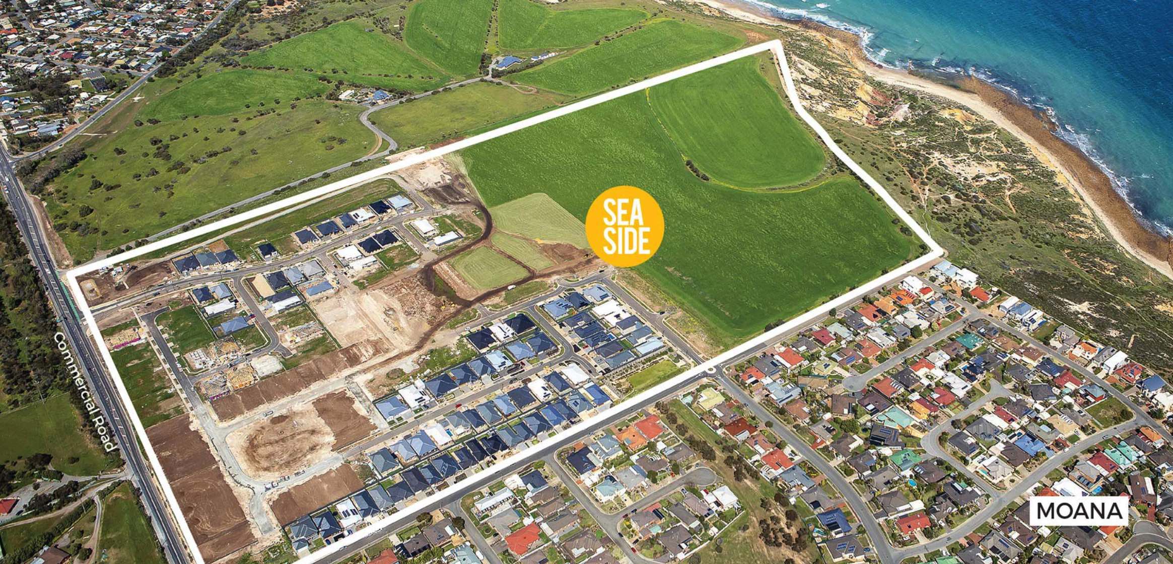 Seaside Estate - Moana Aerial