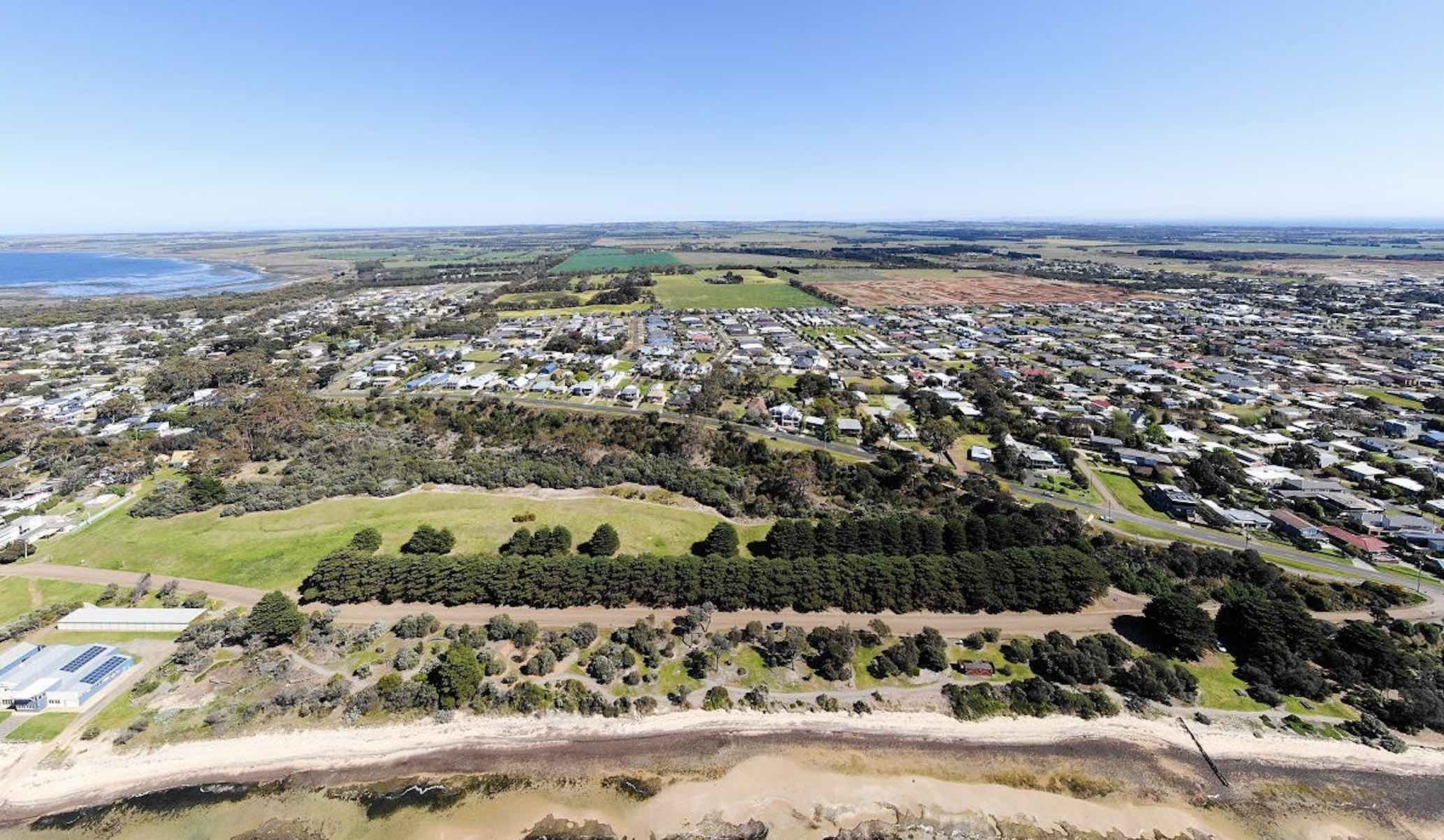 Seaside Estate - St Leonards Aerial
