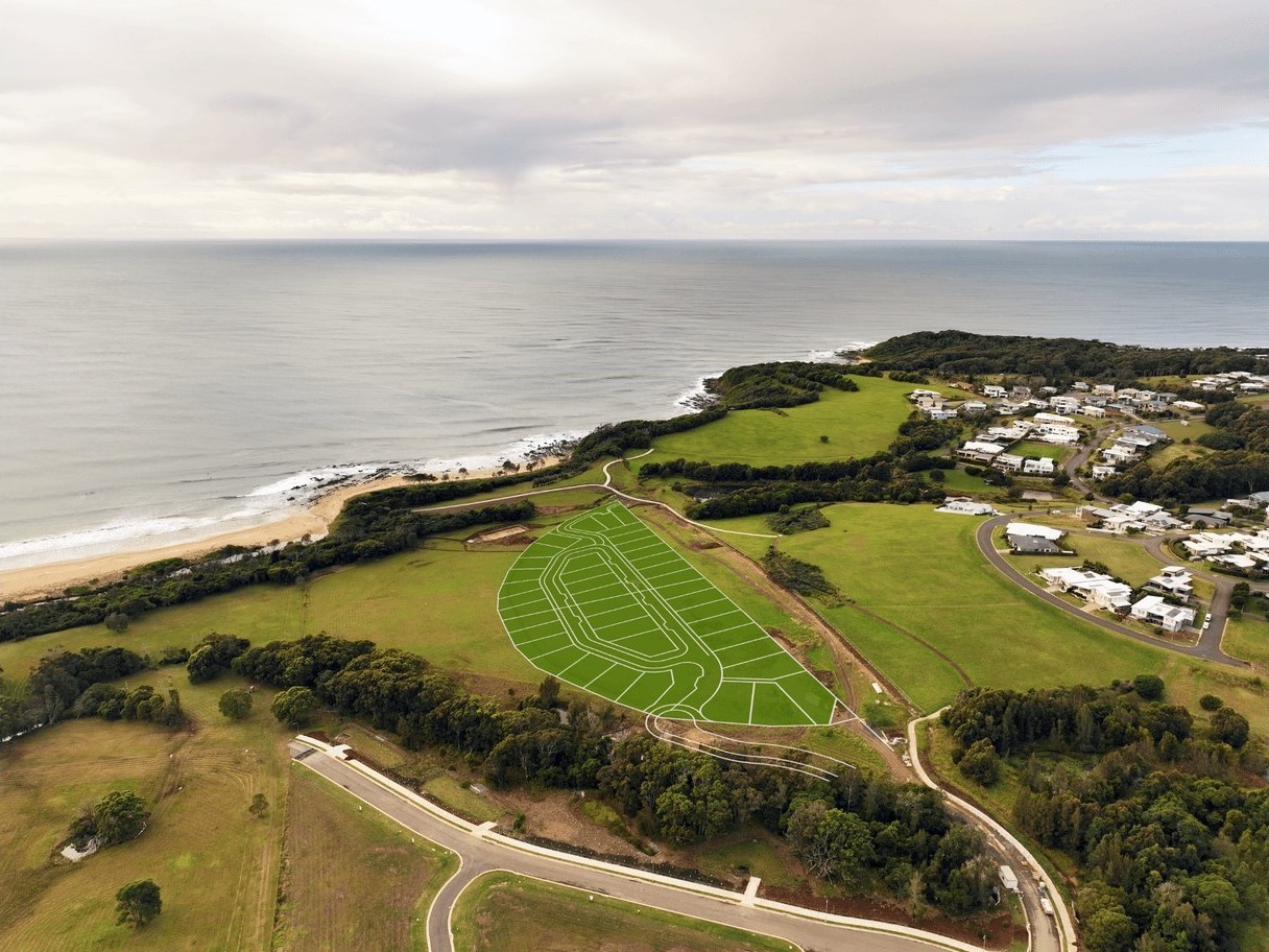 Seaview Estate - Diamond Beach Aerial