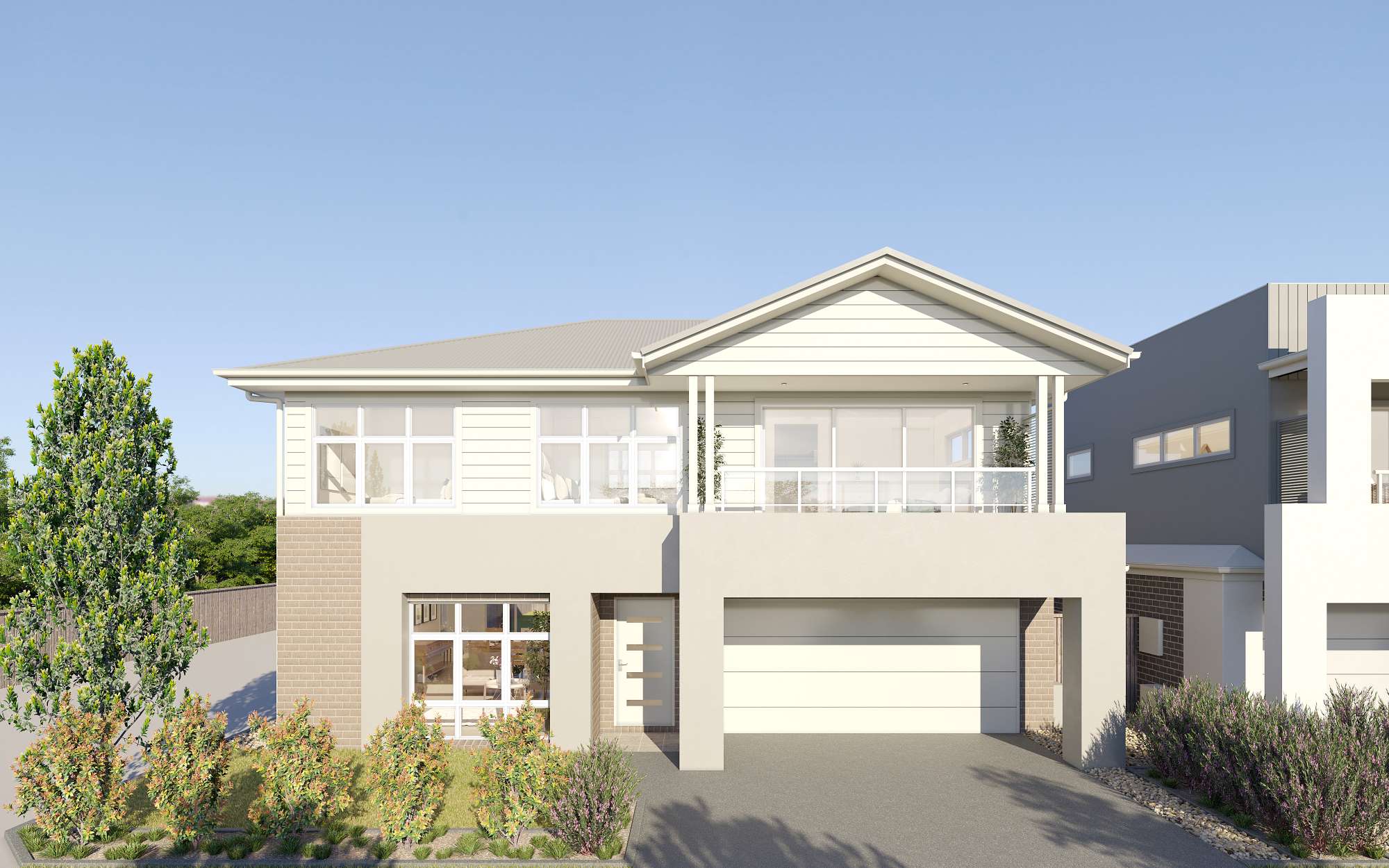 Senna Avenue Estate - Denham Court Bradbury Carson Classic Hamptons External