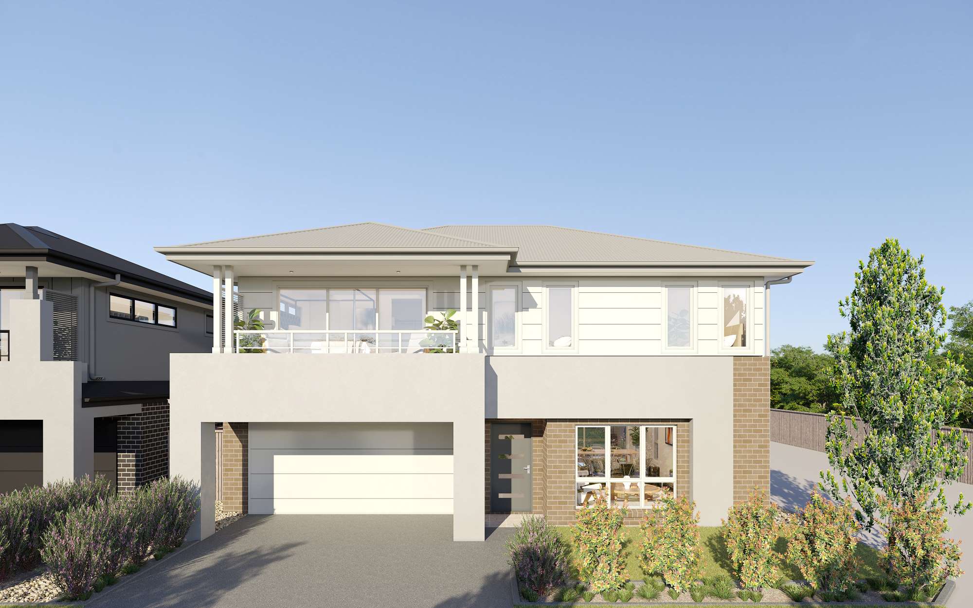 Senna Avenue Estate - Denham Court Bradbury Lawson Coastal Beach External