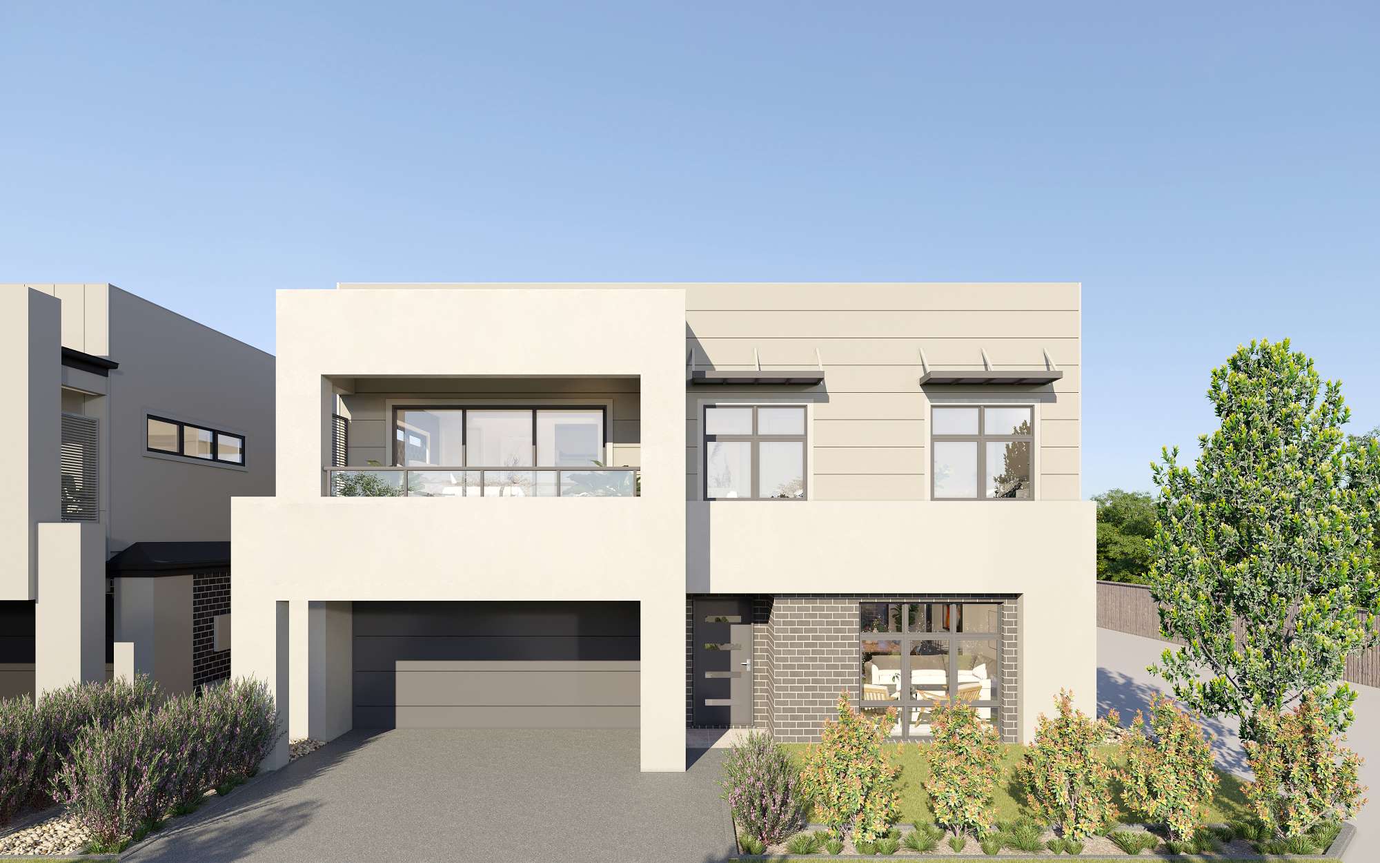 Senna Avenue Estate - Denham Court Bradbury Madison Contempo Scandinavian External
