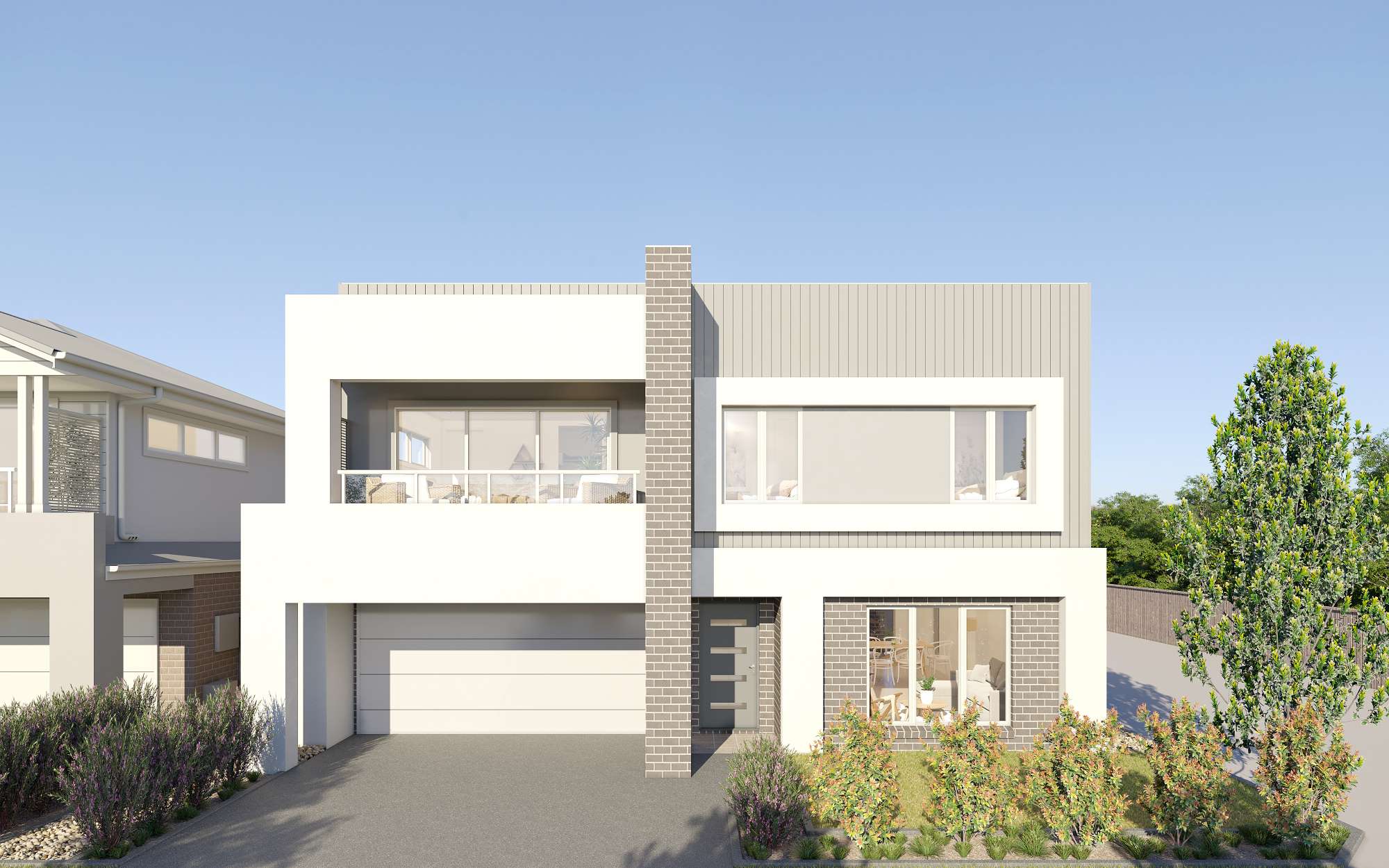 Senna Avenue Estate - Denham Court Bradbury Wilson Modern Coastal External