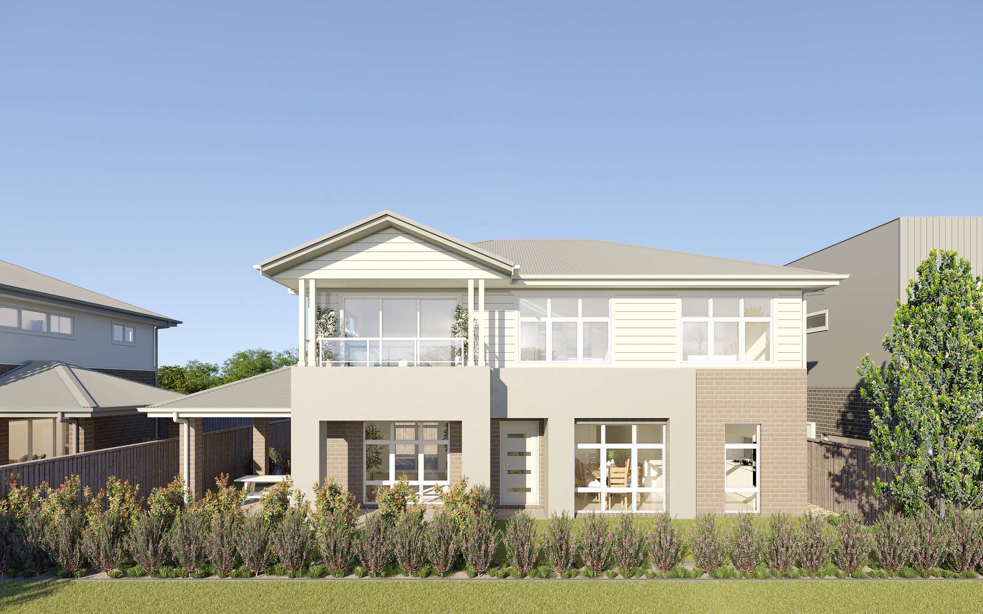 Senna Avenue Estate - Denham Court McMahon Carson Classic Hamptons Lot 7105 External
